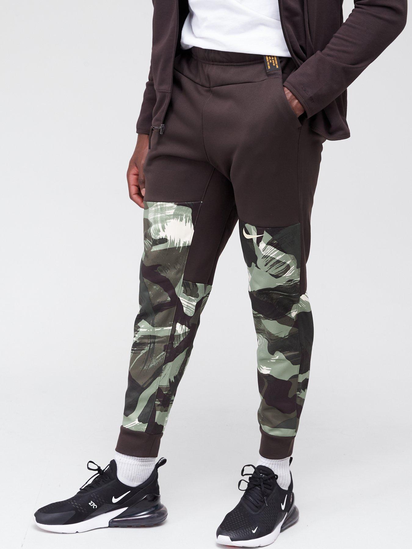 camo tapered pants