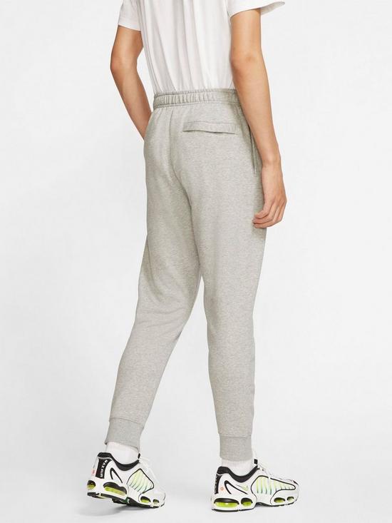 stillFront image of nike-nsw-clubnbspfrench-terry-joggers-dark-greywhite