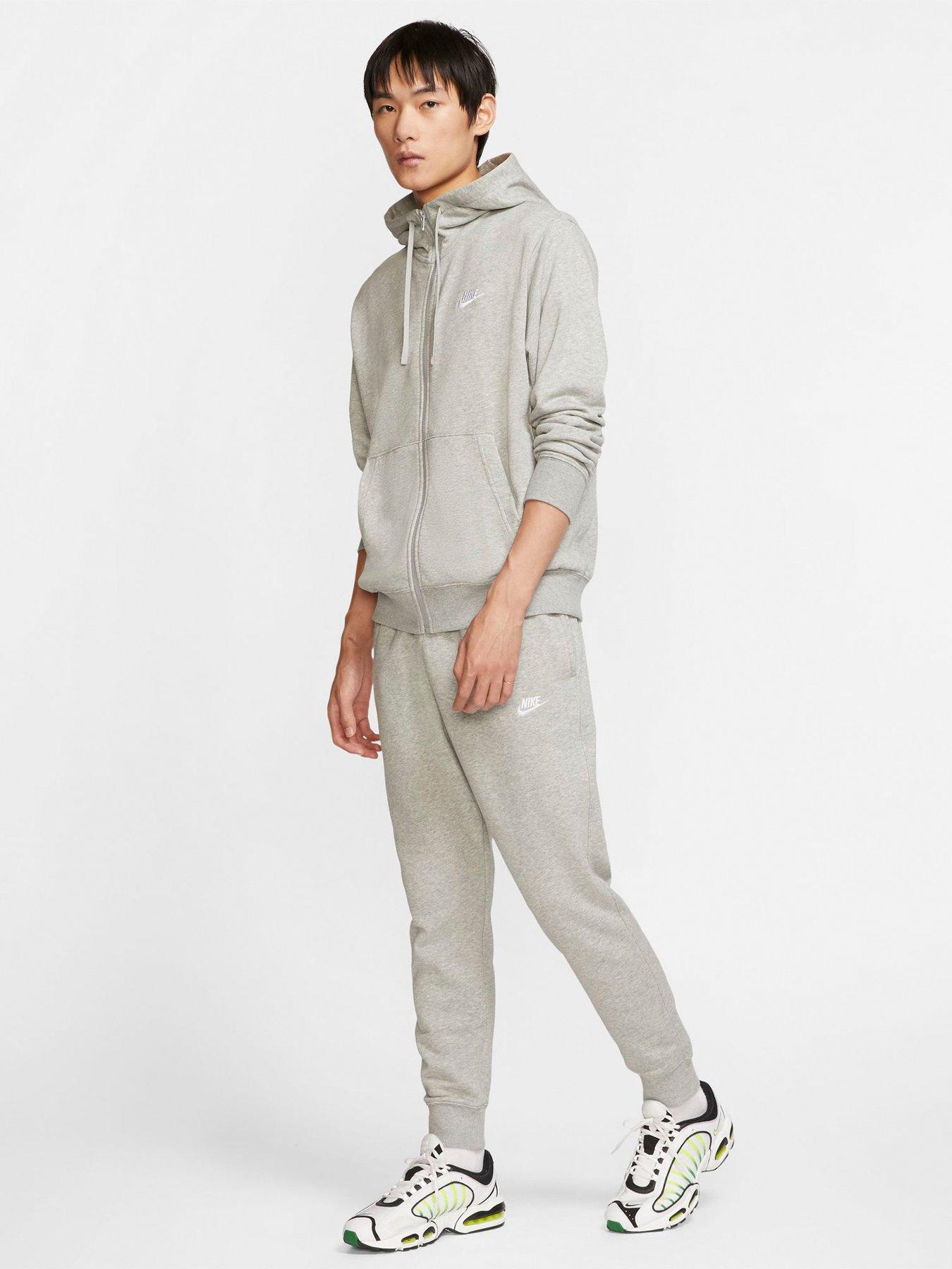 Nike joggers clearance zipper