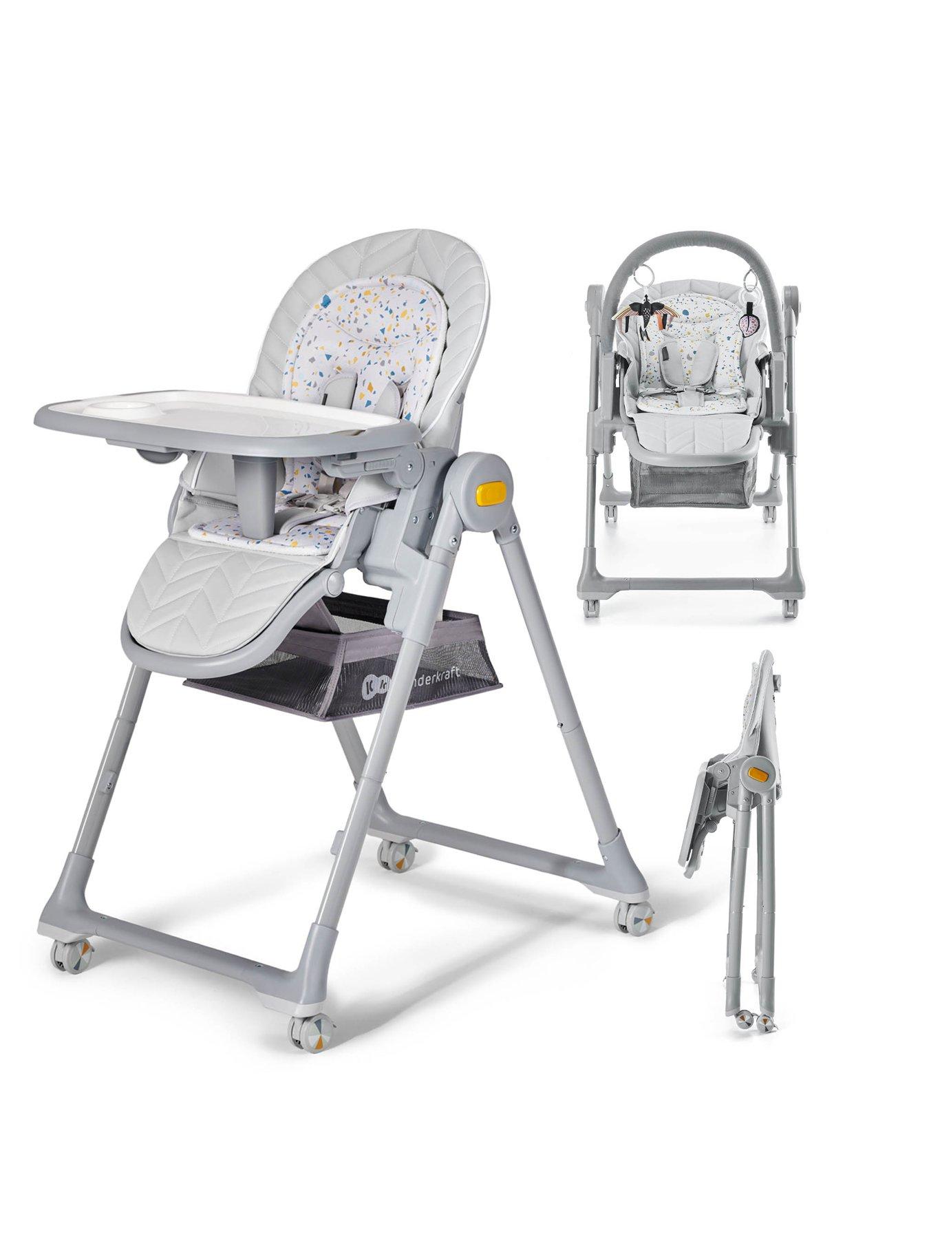 Kinderkraft Lastree High Chair - Grey