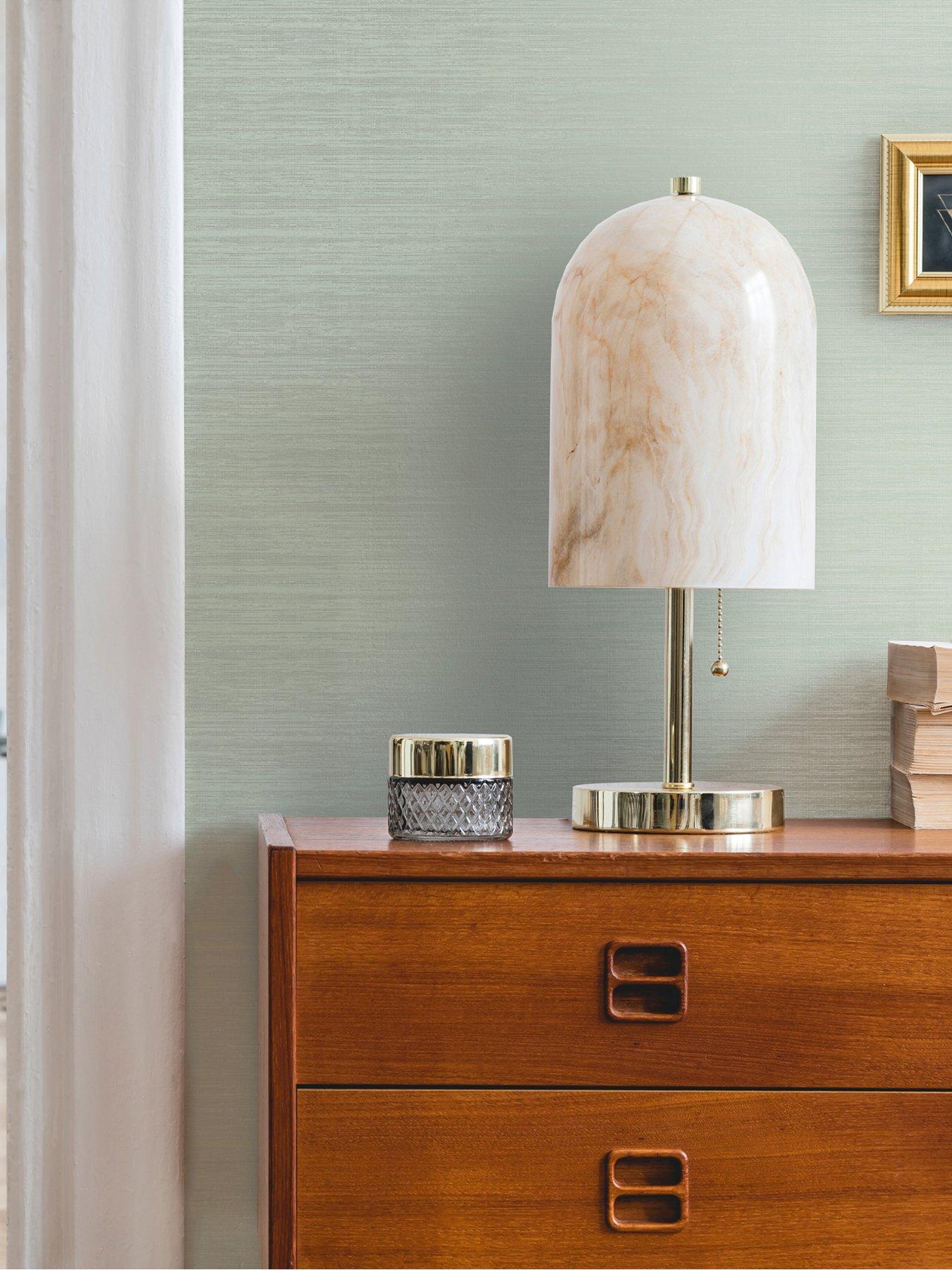 Boutique Gilded Texture Sage Wallpaper | very.co.uk