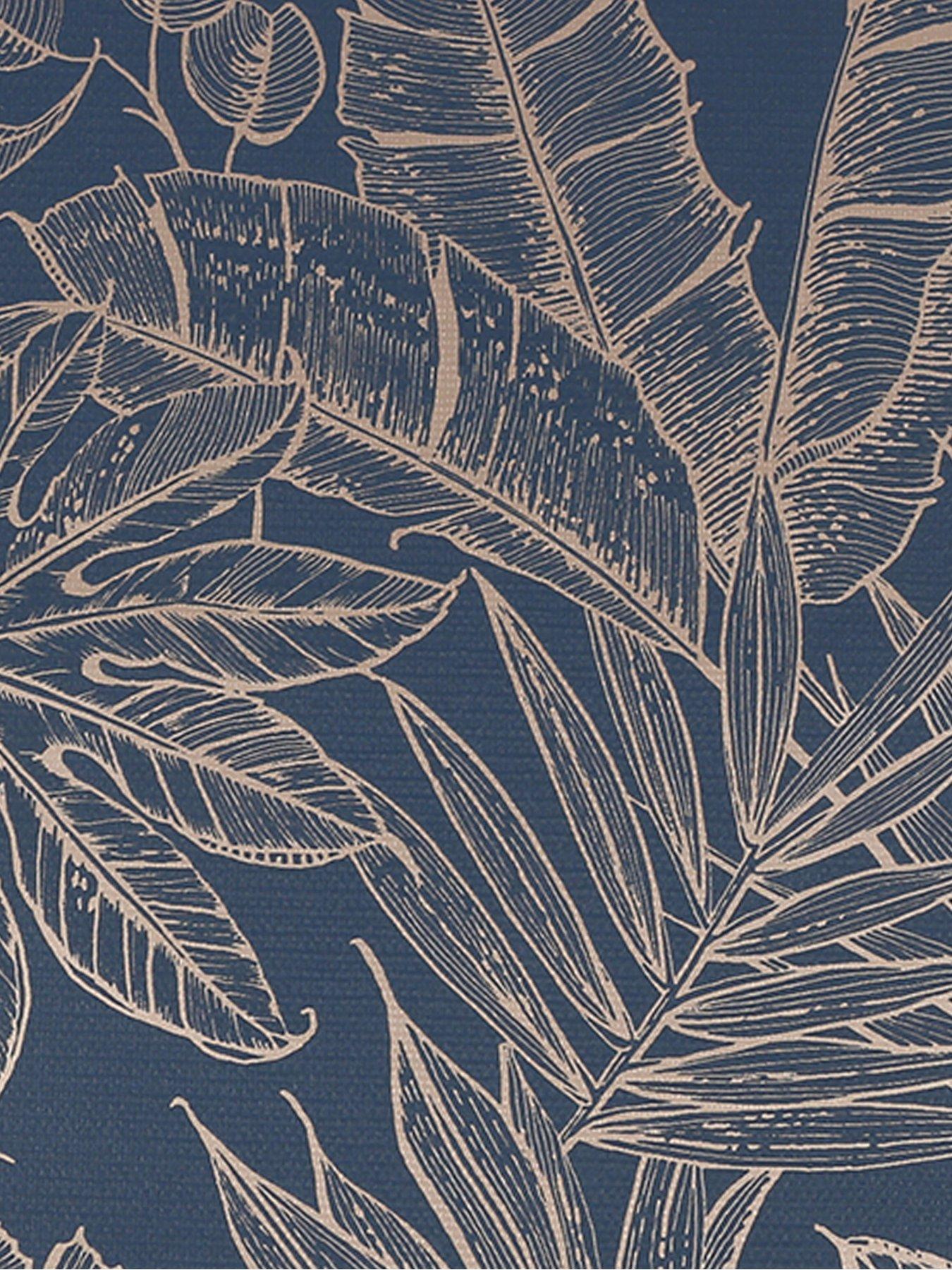 Image 2 of 5 of Boutique Paradise Wallpaper - Sapphire