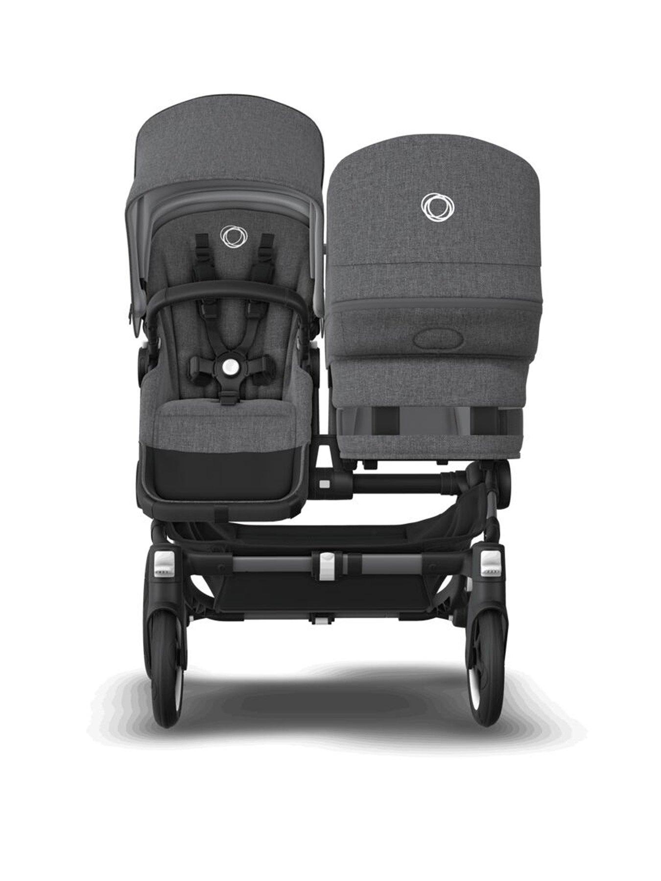 Bugaboo donkey twin store grey