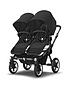  image of bugaboo-donkey5-twin-extension-completenbsppushchair-midnight-black