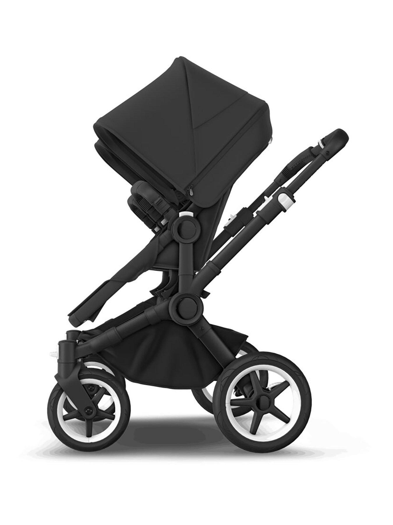 Bugaboo Donkey 5 Twin Extension Complete Pushchair (Midnight Black ...