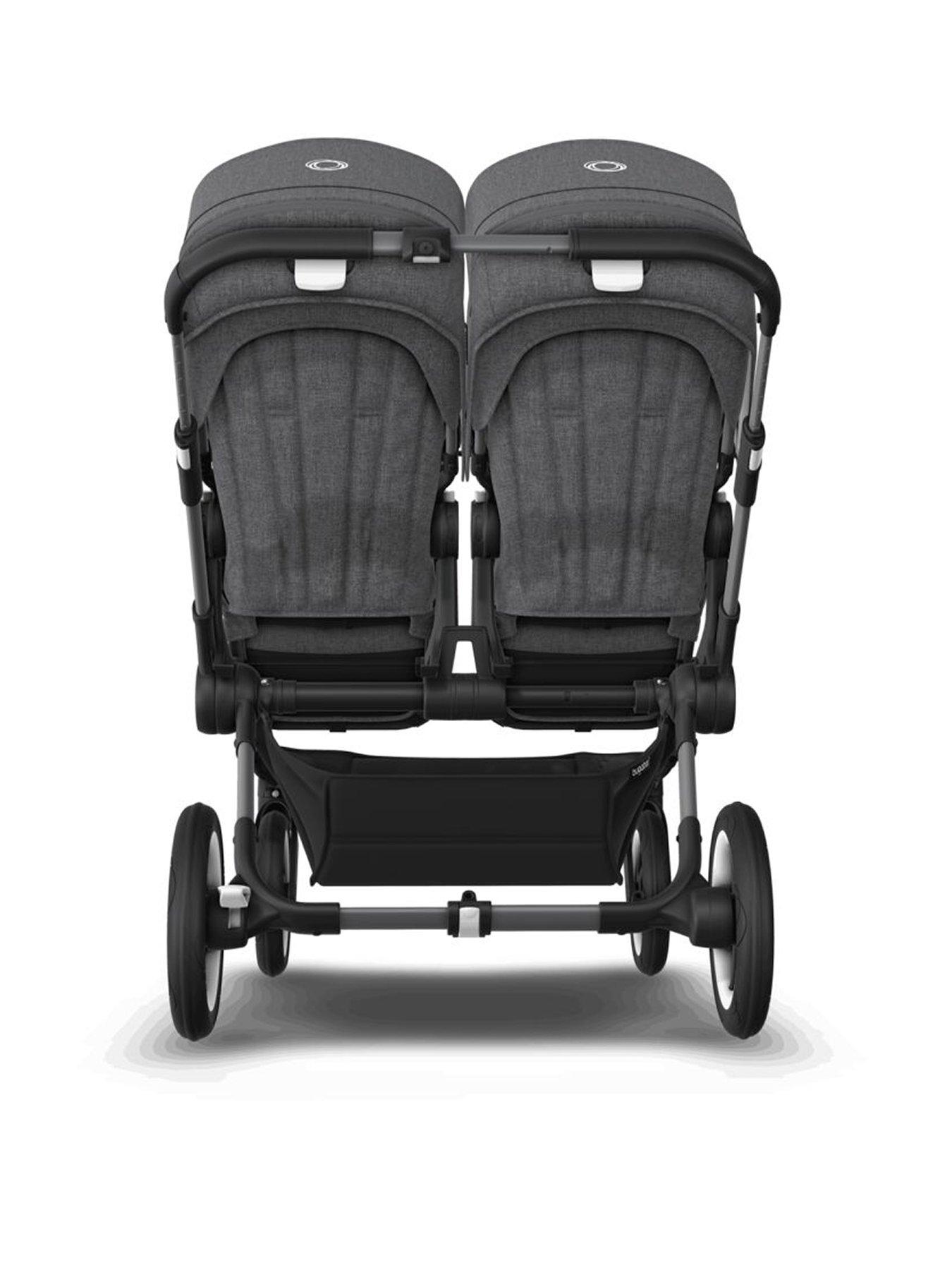 Bugaboo donkey twin classic grey deals