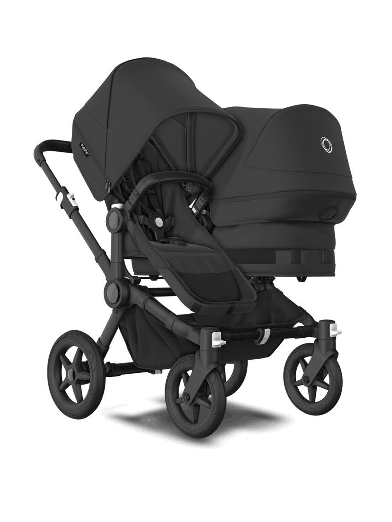 undefined Donkey 5 Duo Complete Pushchair - Black/Midnight