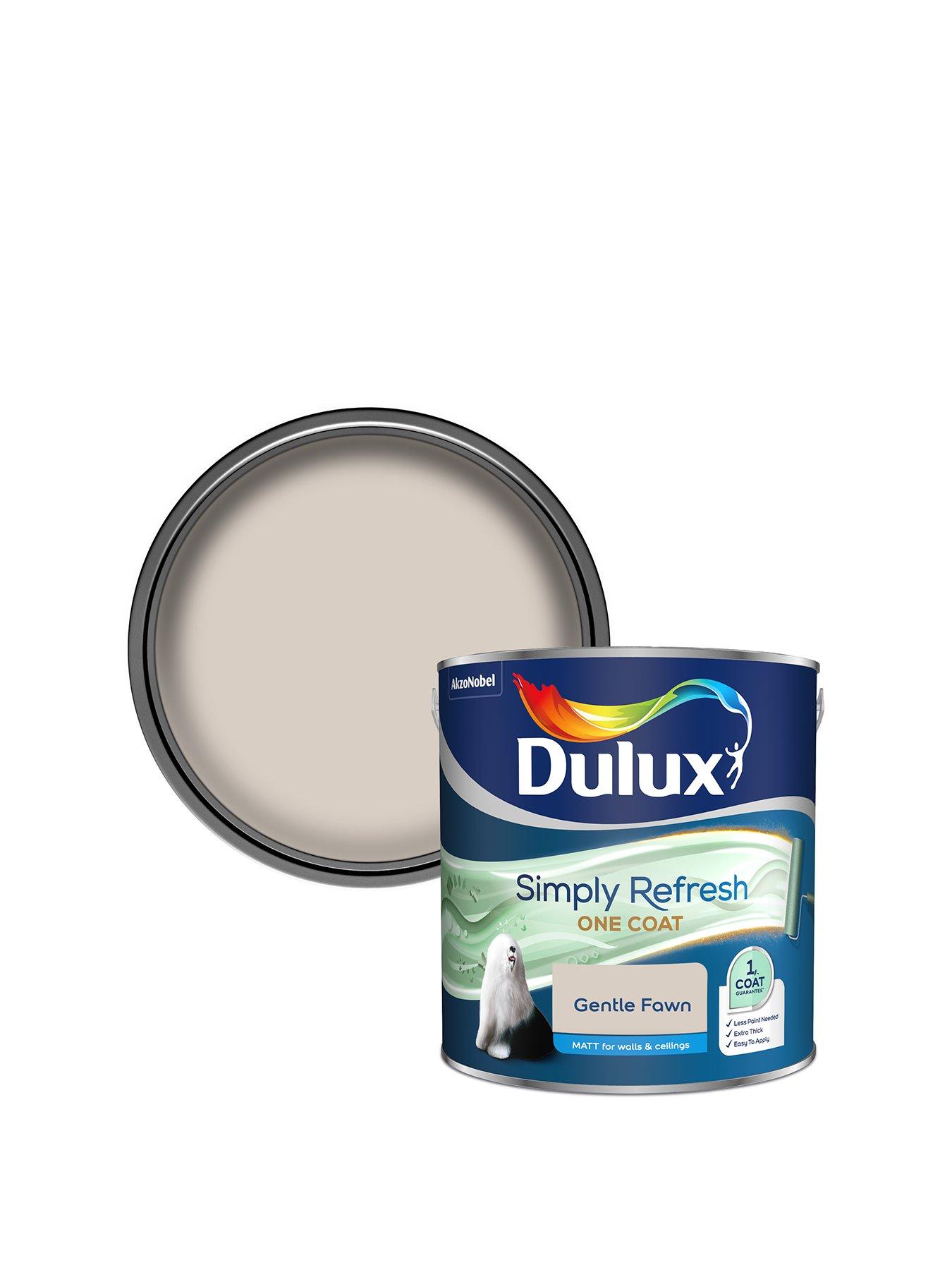Dulux Simply Refresh One Coat Paint in Gentle Fawn 2.5litre tin