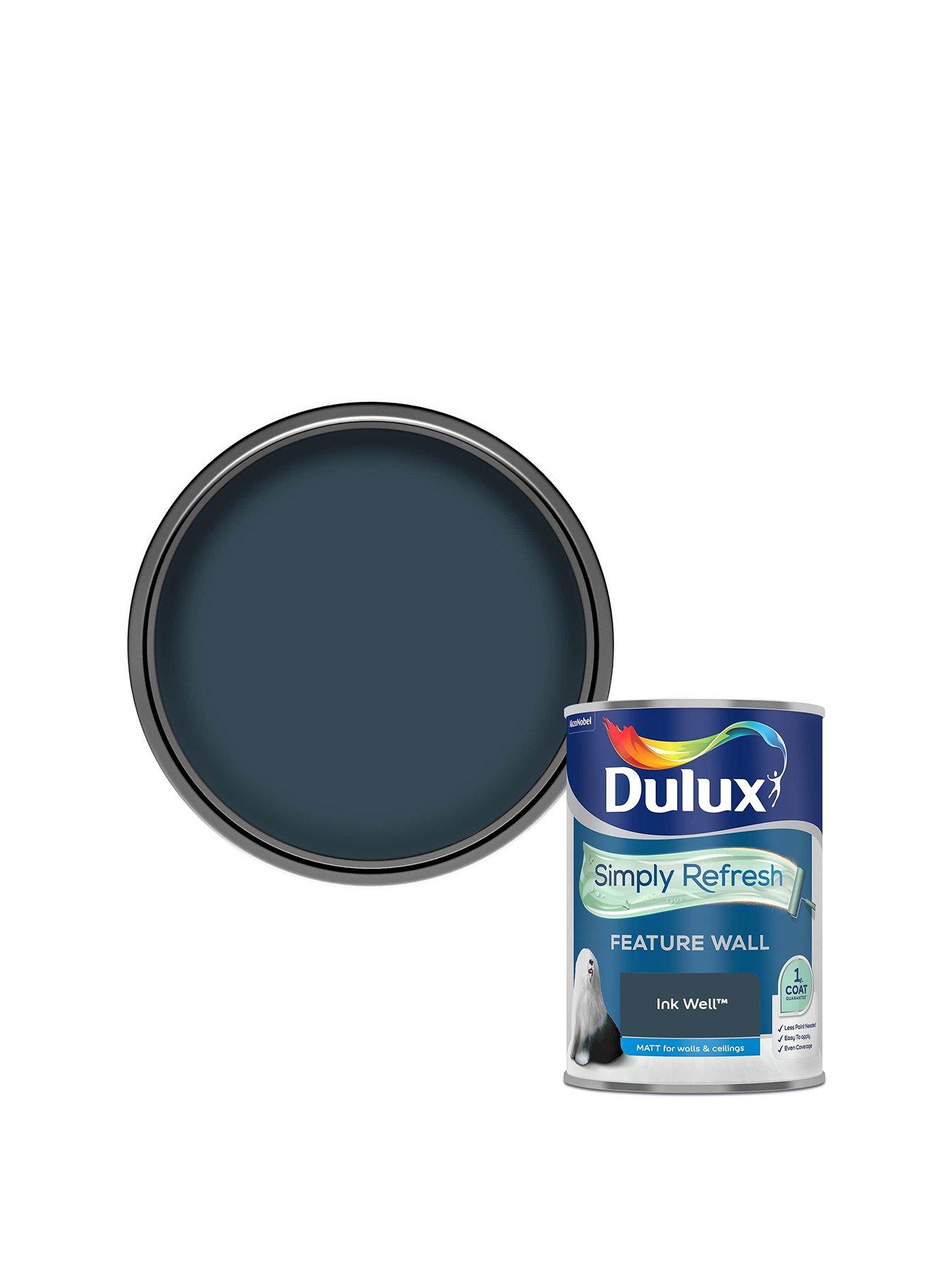 Dulux One Coat Feature Wall Ink Well 1.25L very.co.uk