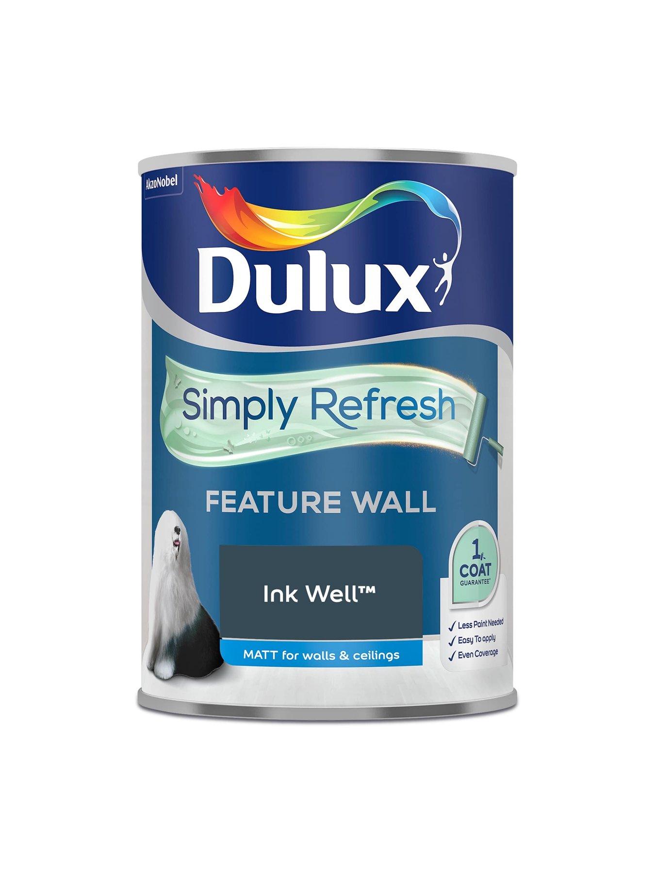 Dulux One Coat Feature Wall Ink Well 1.25L very.co.uk