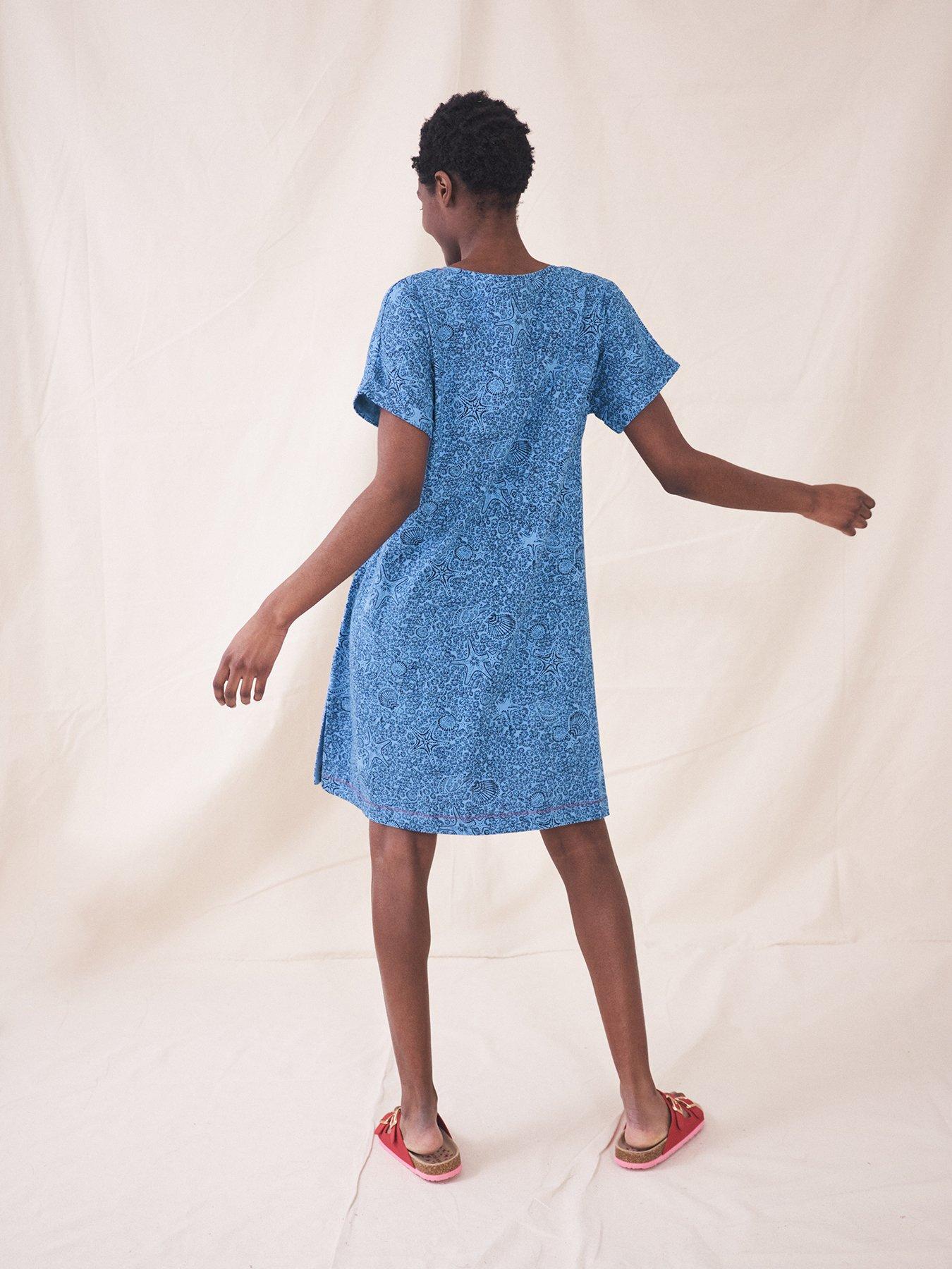Dresses Tahlia T-shirt Dress -blue