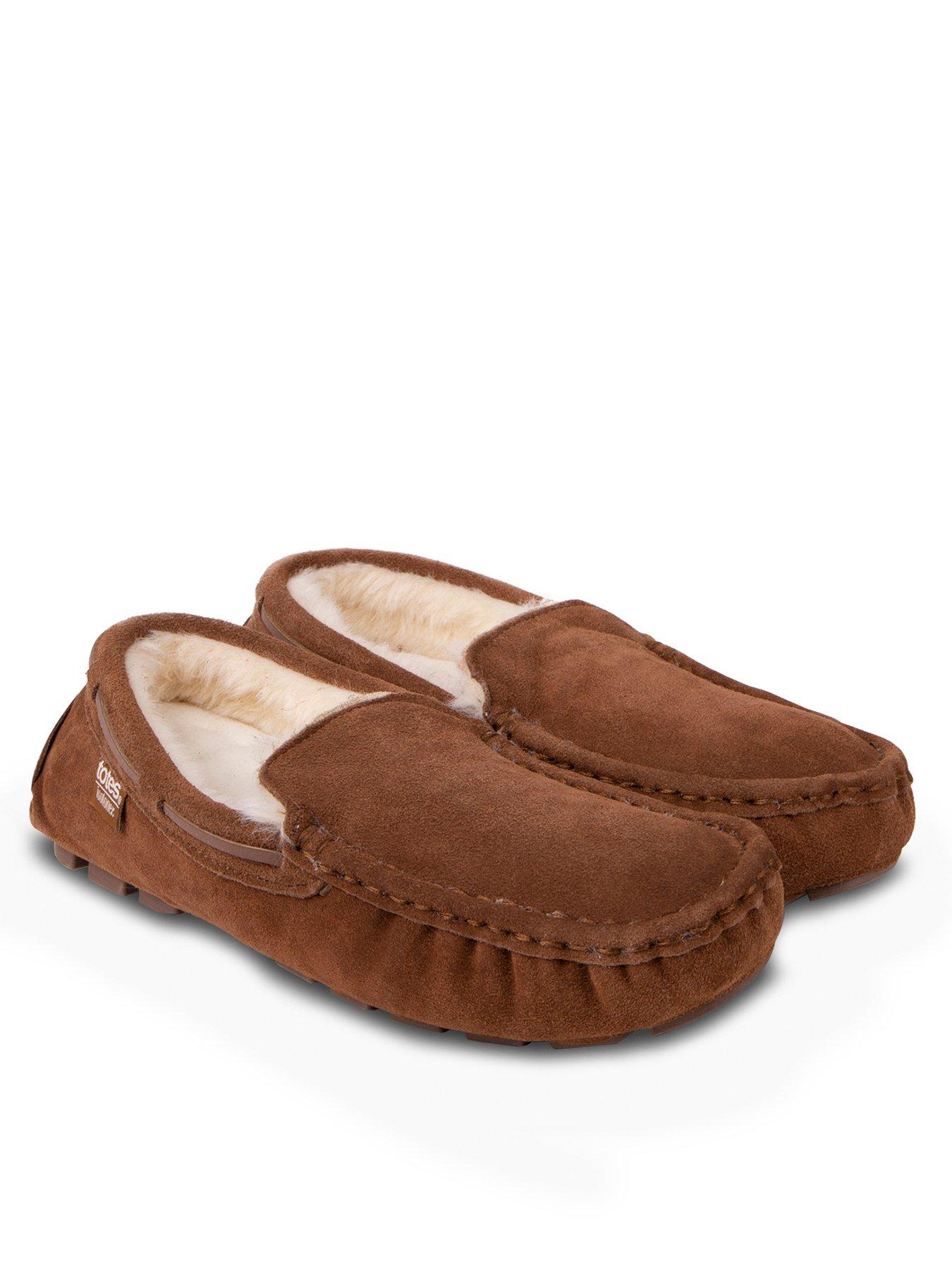 TOTES Suede Moccasin - Tan | very.co.uk