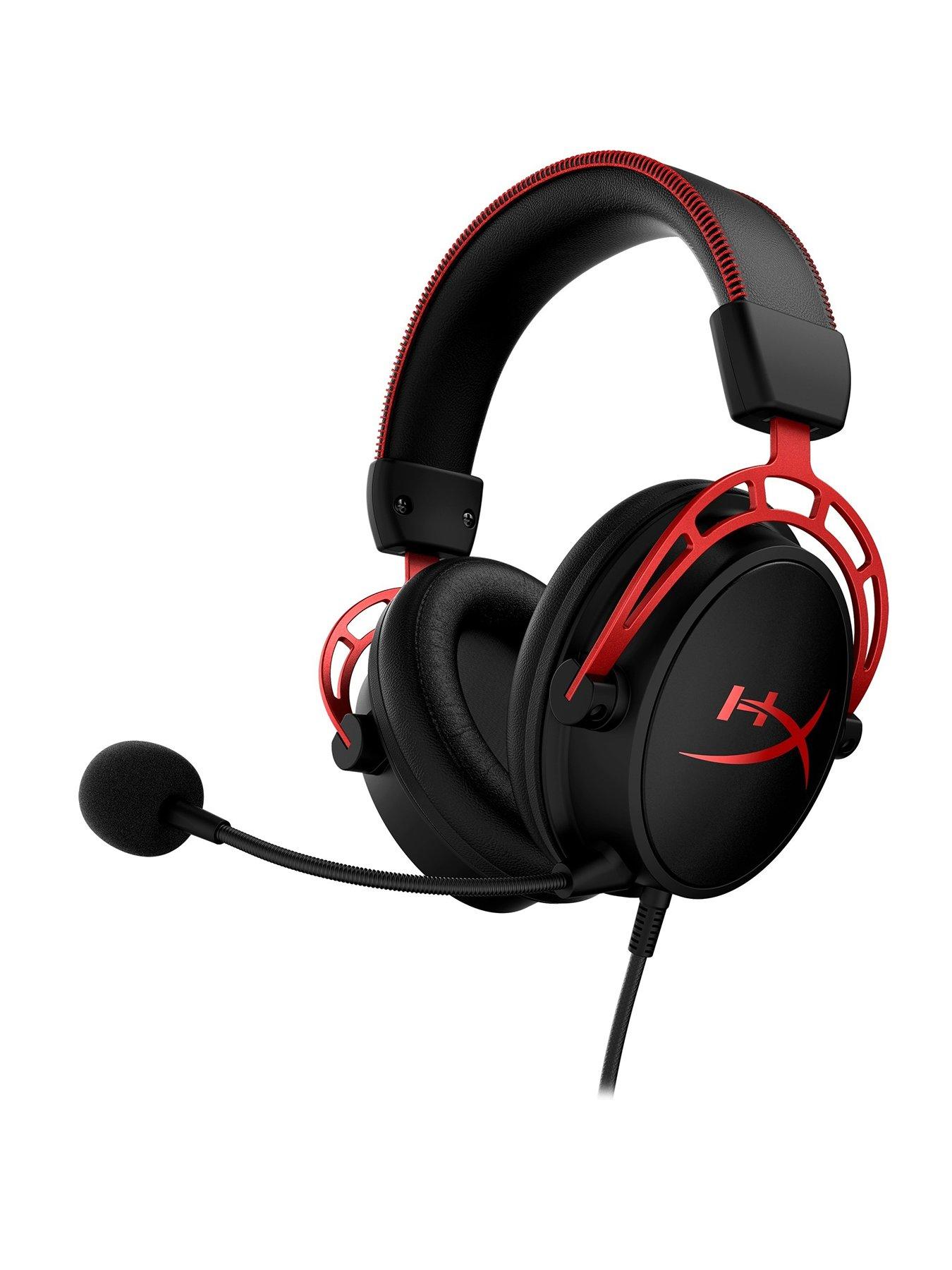 HYPERX Cloud Alpha Wired Gaming Headset - PC | PS4 | PS5 | Switch | Android - Black  &  Red