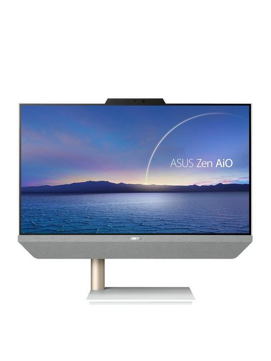 front image of asus-zen-aio-a5200-all-in-one-desktop-pc-215in-full-hd-intel-core-i3-8gb-ram-256gb-ssd