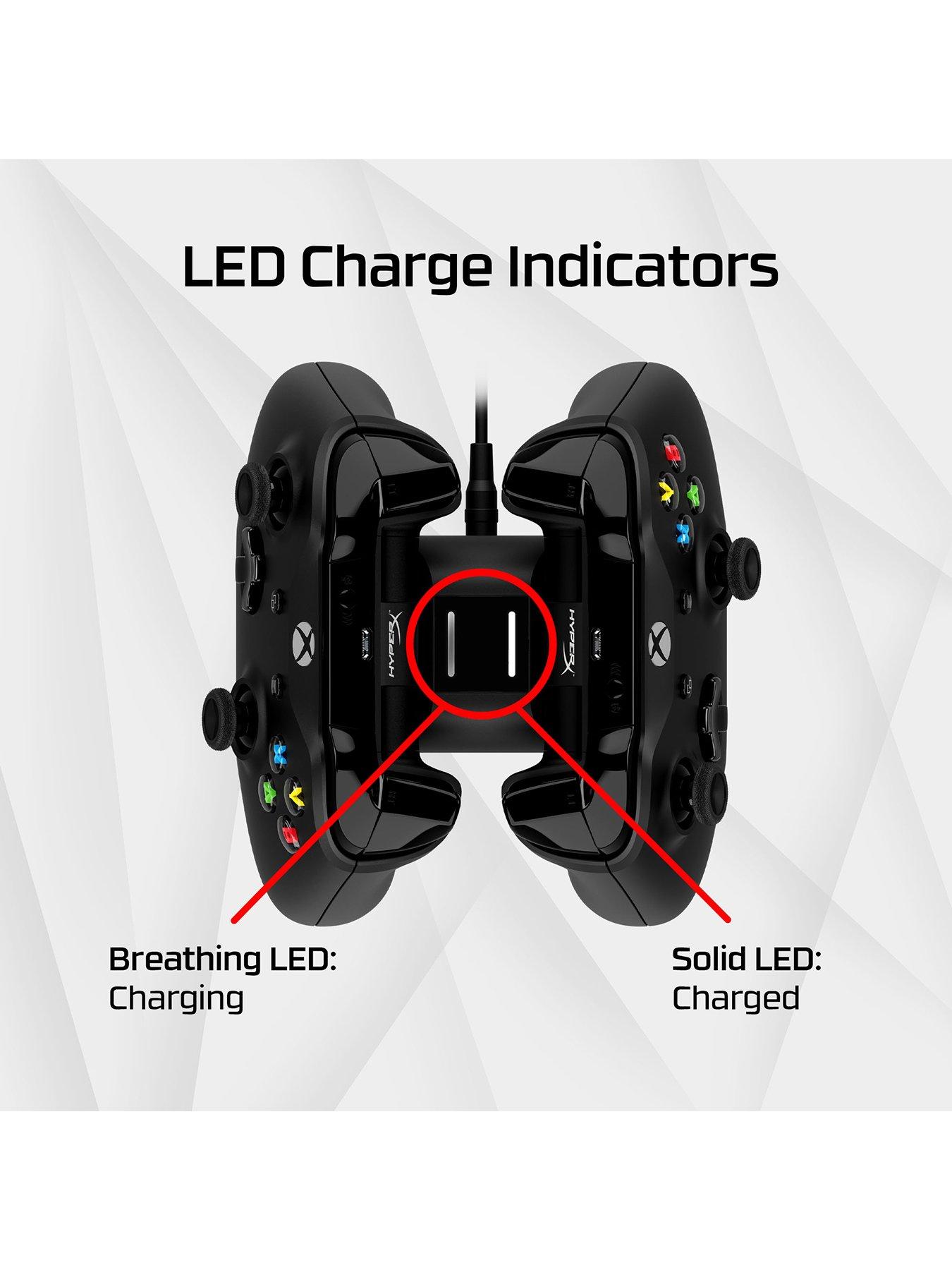 HYPERX ChargePlay Duo Controller Charging Station supports Xbox