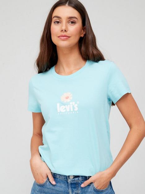 levis-poster-logo-flower-perfect-tee-green
