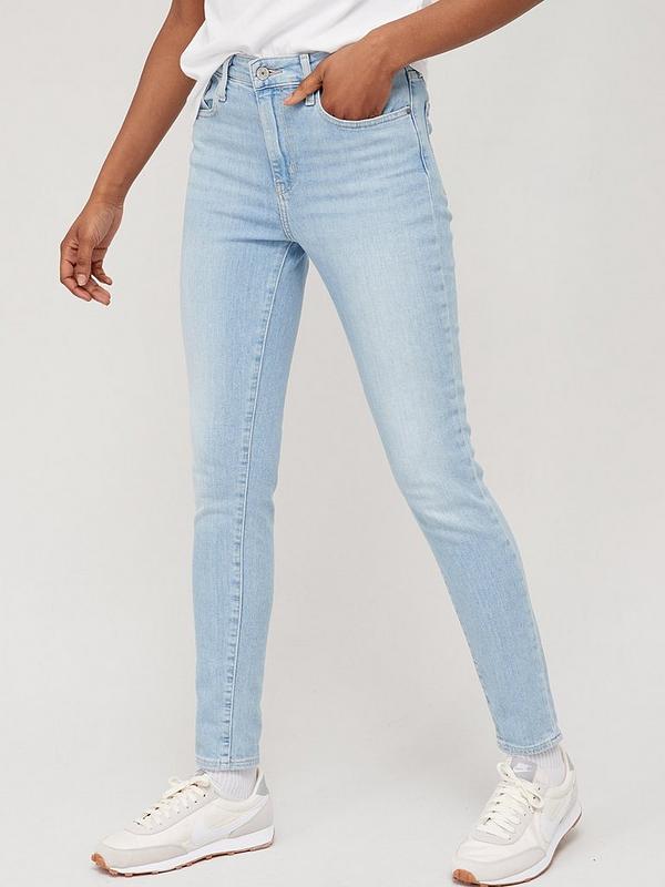 Levi's 721 High Rise Skinny Jean - Snatched - Blue 