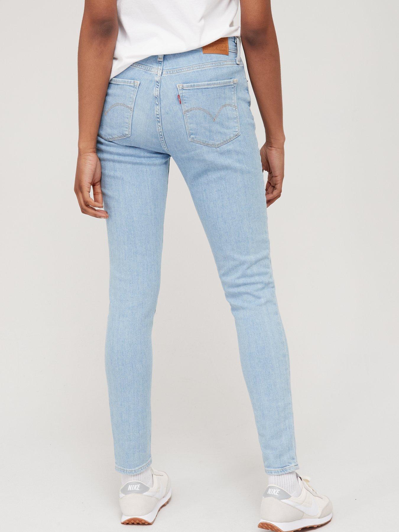 Levi's 721 High Rise Skinny Jean - Snatched - Blue 
