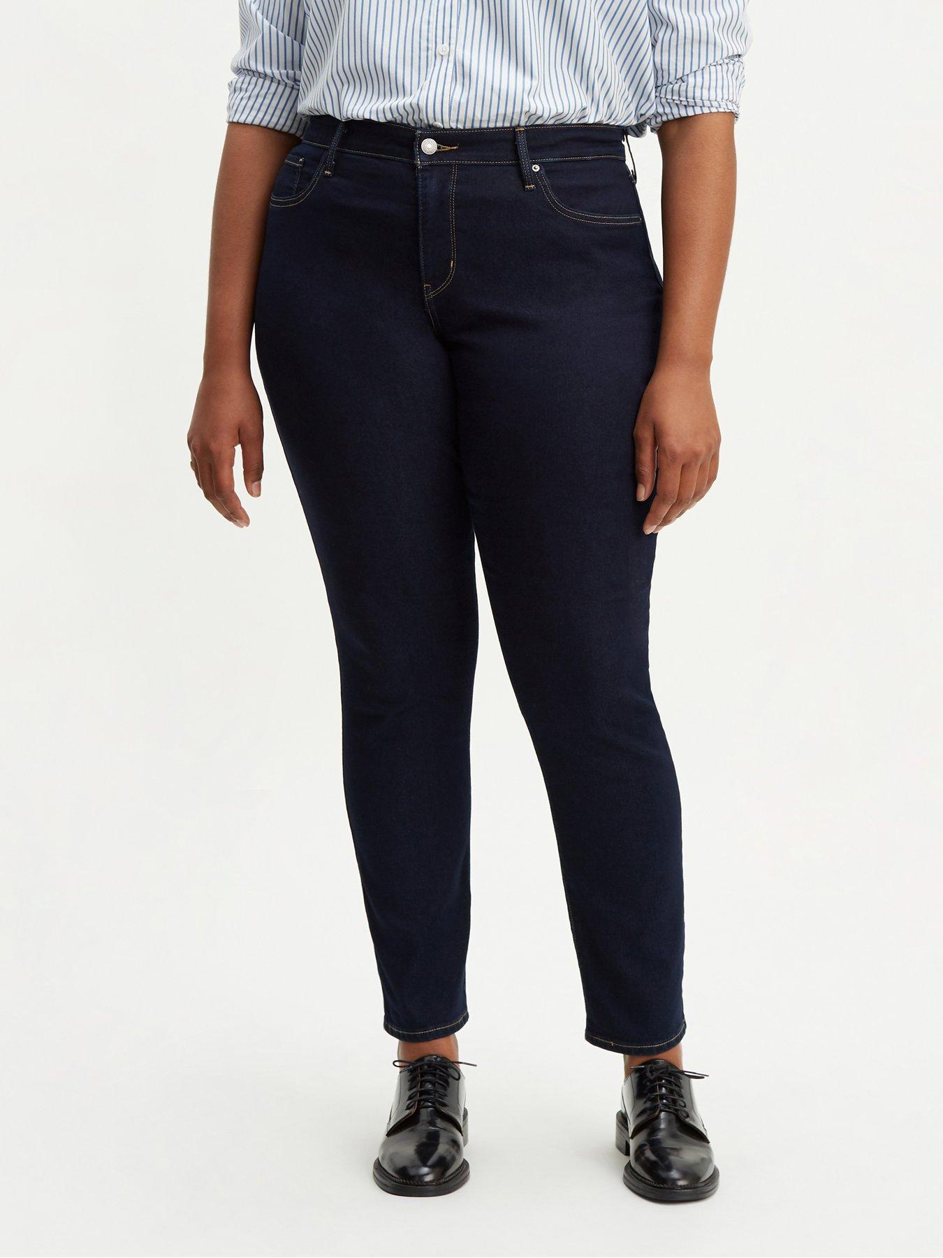 Image 1 of 4 of Levi's Plus 311T Shaping Skinny Jeans (plus Size) - Darkest Sky