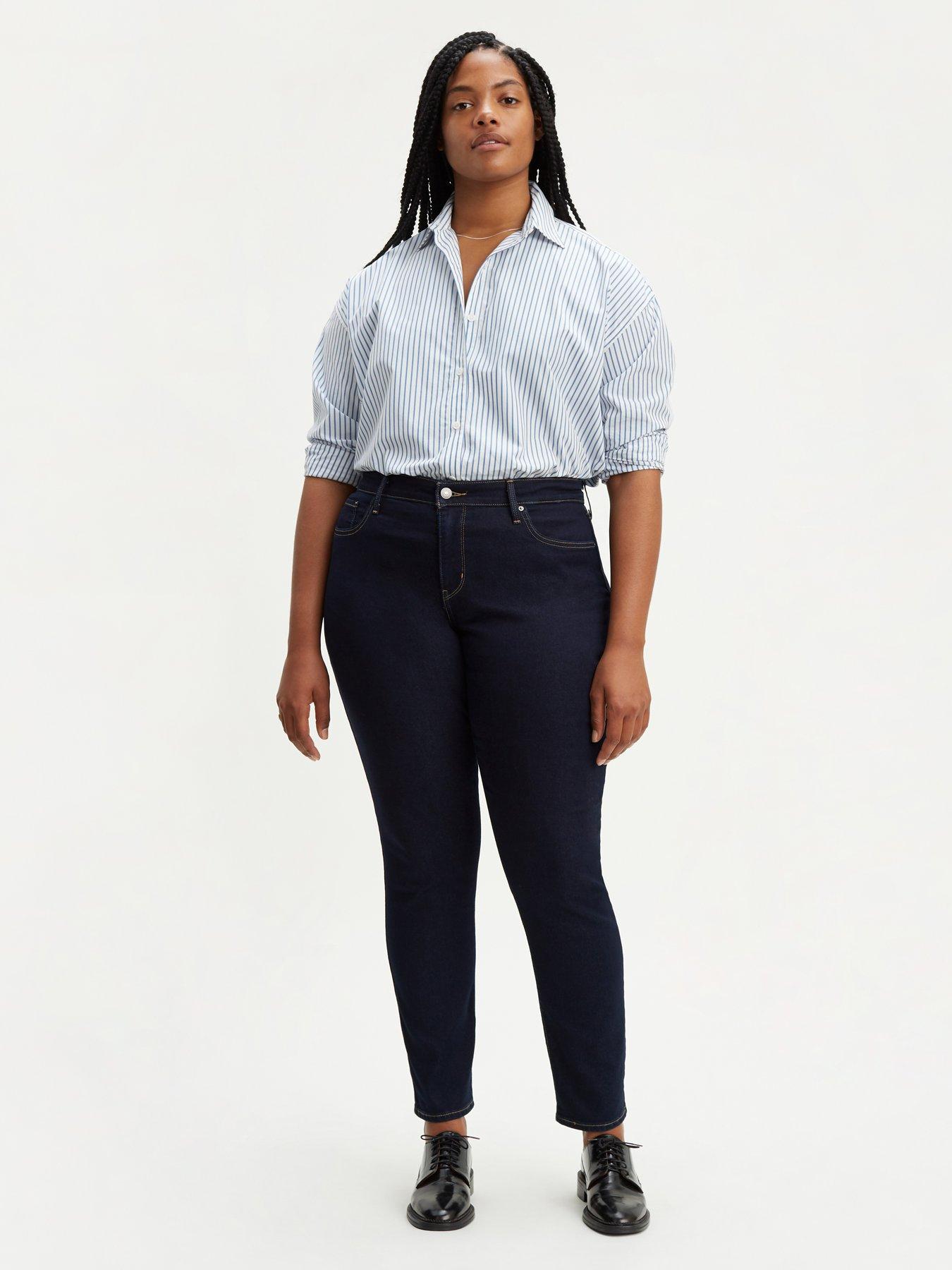 Image 3 of 4 of Levi's Plus 311T Shaping Skinny Jeans (plus Size) - Darkest Sky