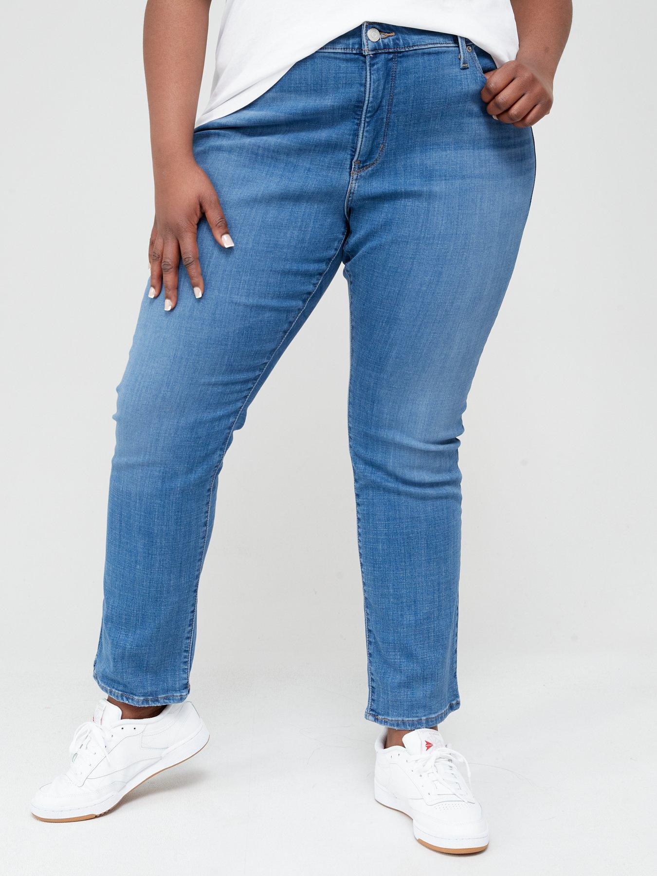 levi's 314 shaping straight jeans plus size