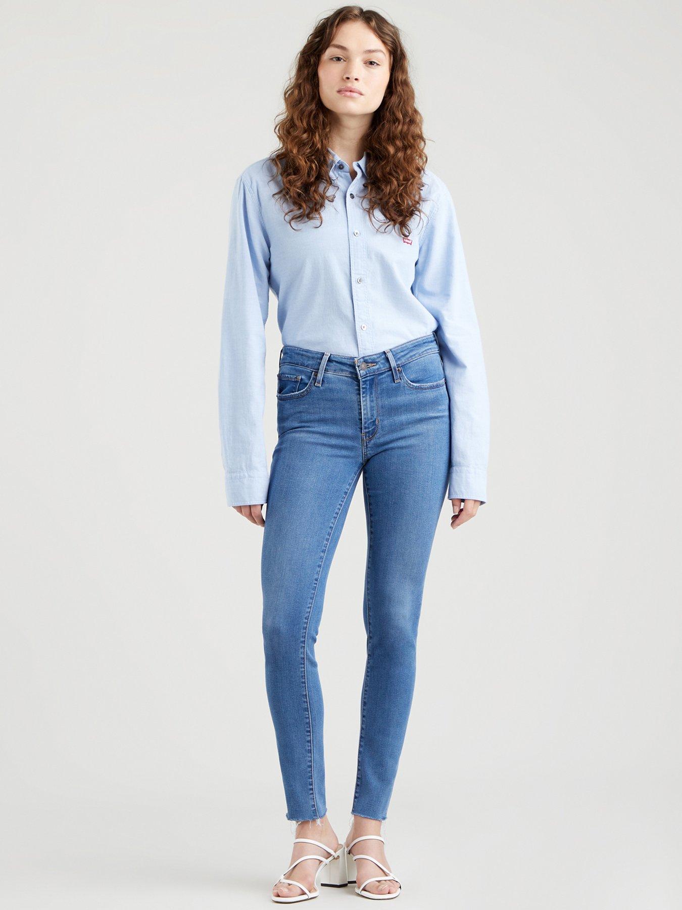 Levi's 711 Mid Rise Skinny Jean - Blue 