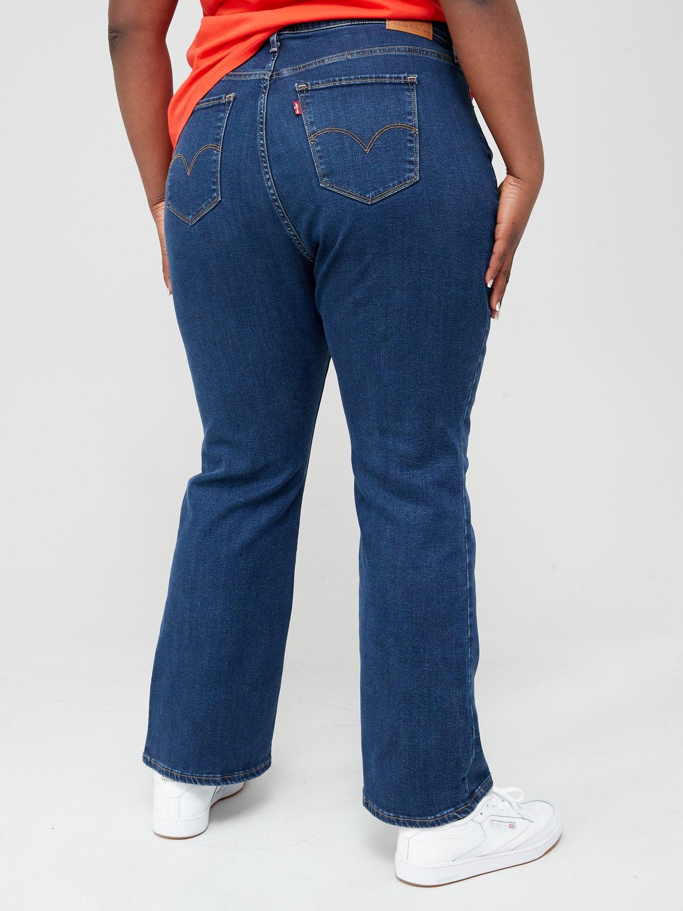 725™ High Rise Bootcut Jeans (plus Size) - Blue