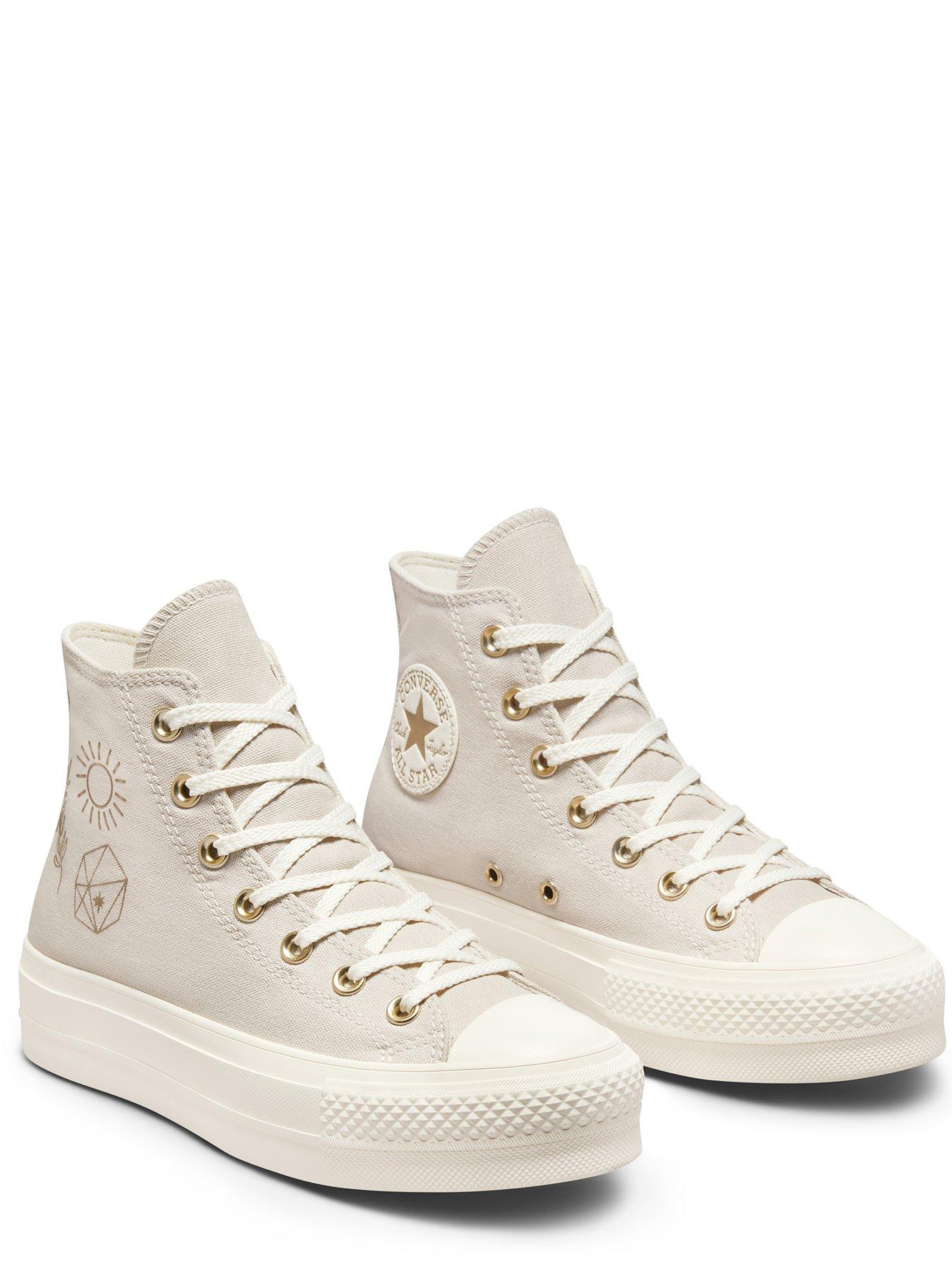 converse high top beige
