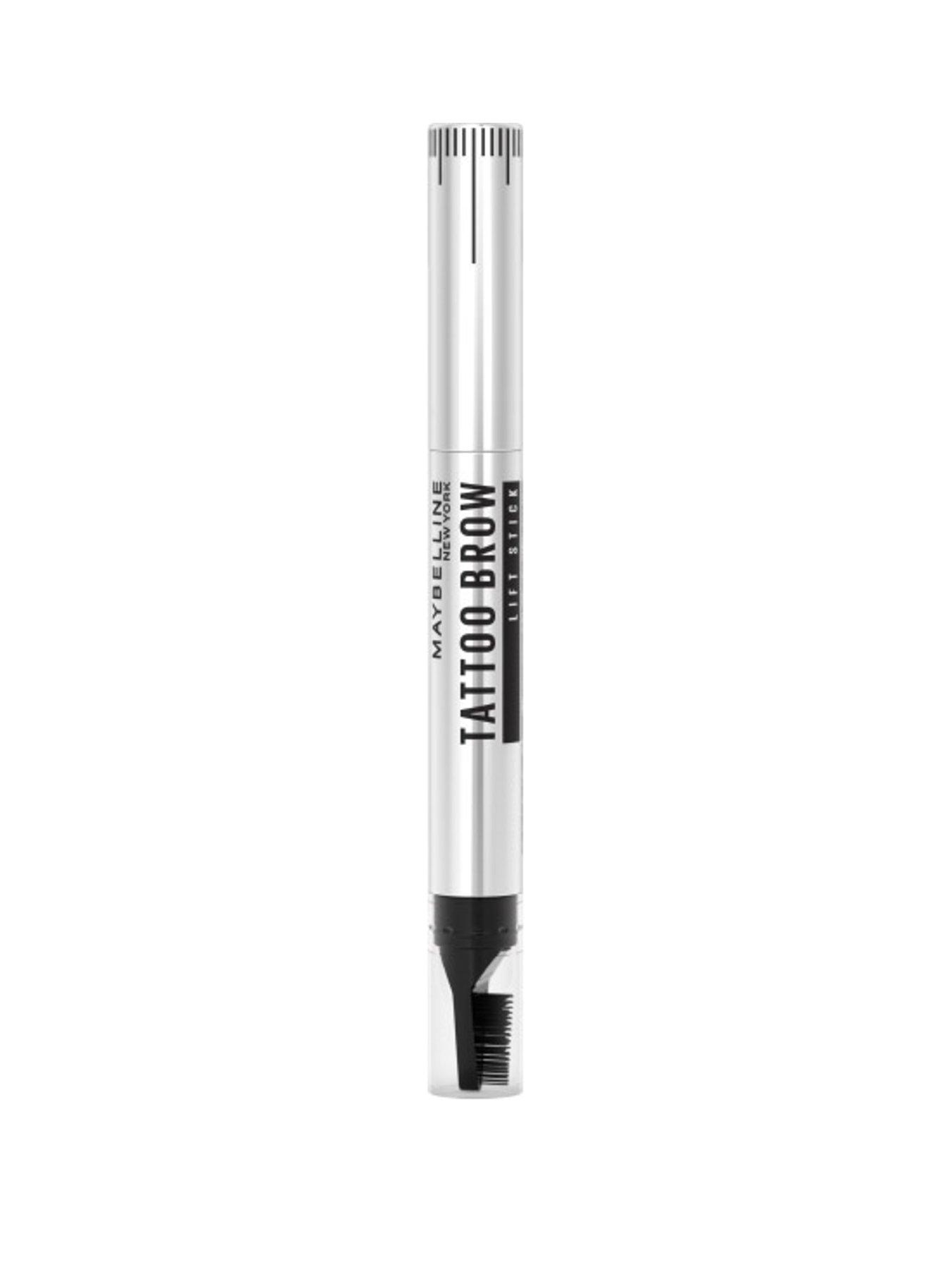 MAYBELLINE Tattoo Brow Lift Stick, Lift, Tint &amp; Sculpt Brows, All day wear, 0 Clear, Women