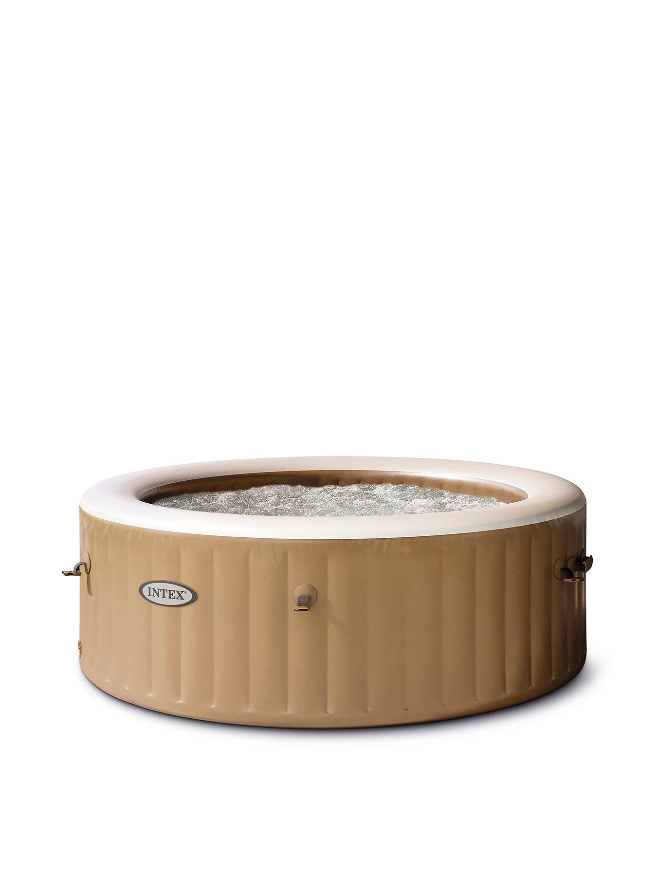 Intex PureSpa Bubble Round Inflatable Spa (4 Person)