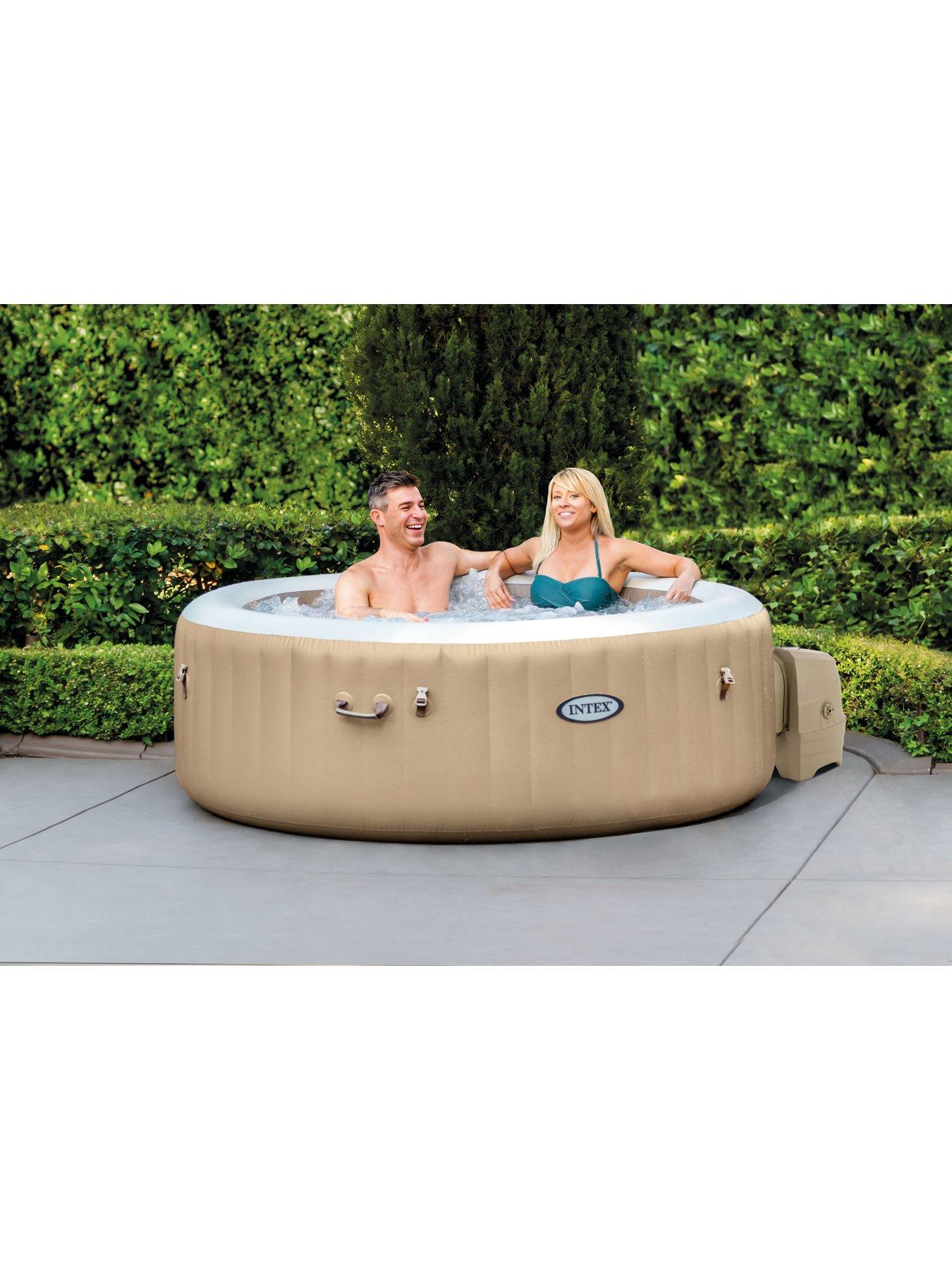 Intex PureSpa Bubble Round Inflatable Spa (4 Person) Very