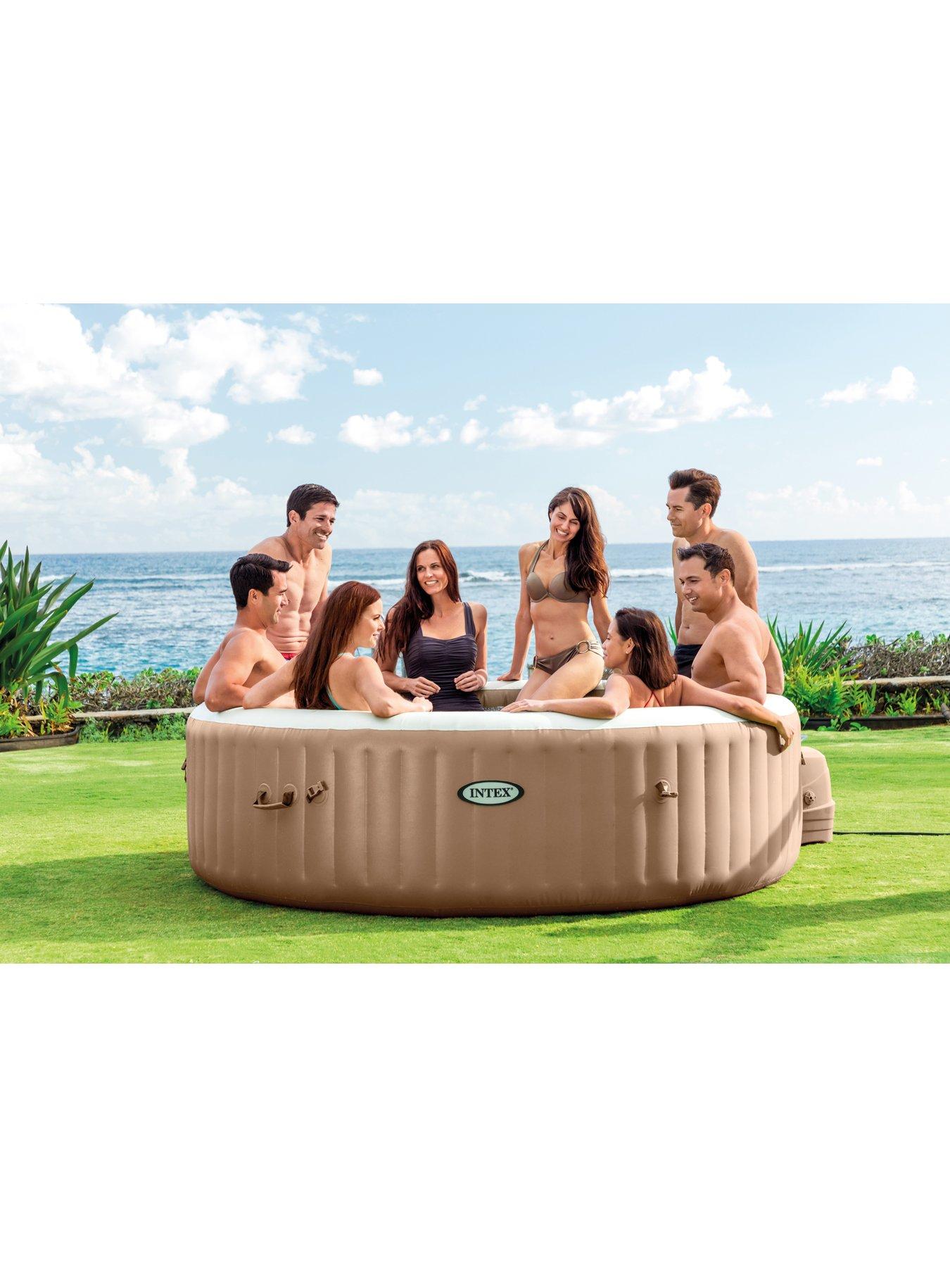 Intex PureSpa Bubble Round (8 Person) Inflatable Spa Very