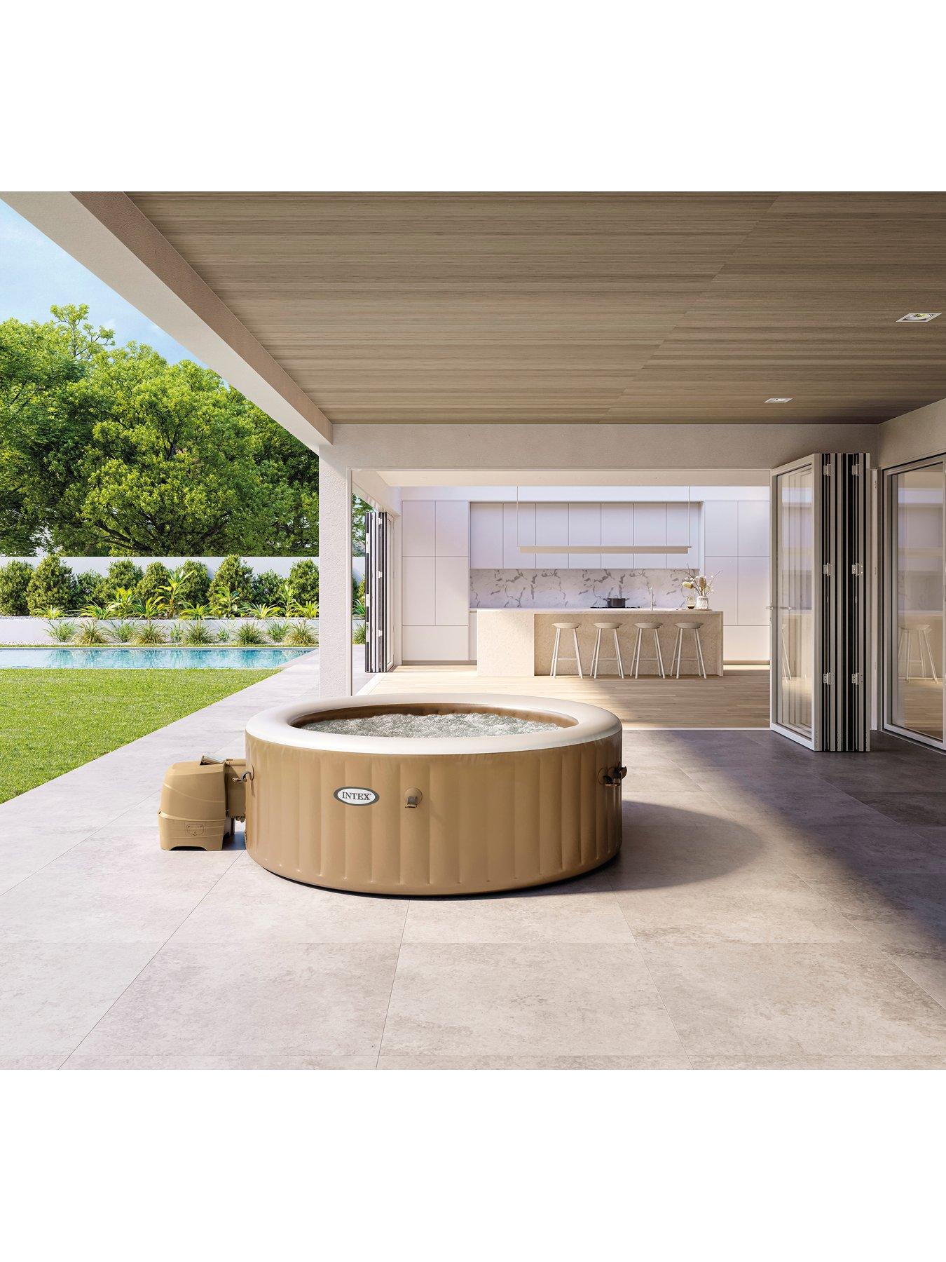 Image 3 of 7 of Intex PureSpa Bubble Round (8 Person) Inflatable Spa