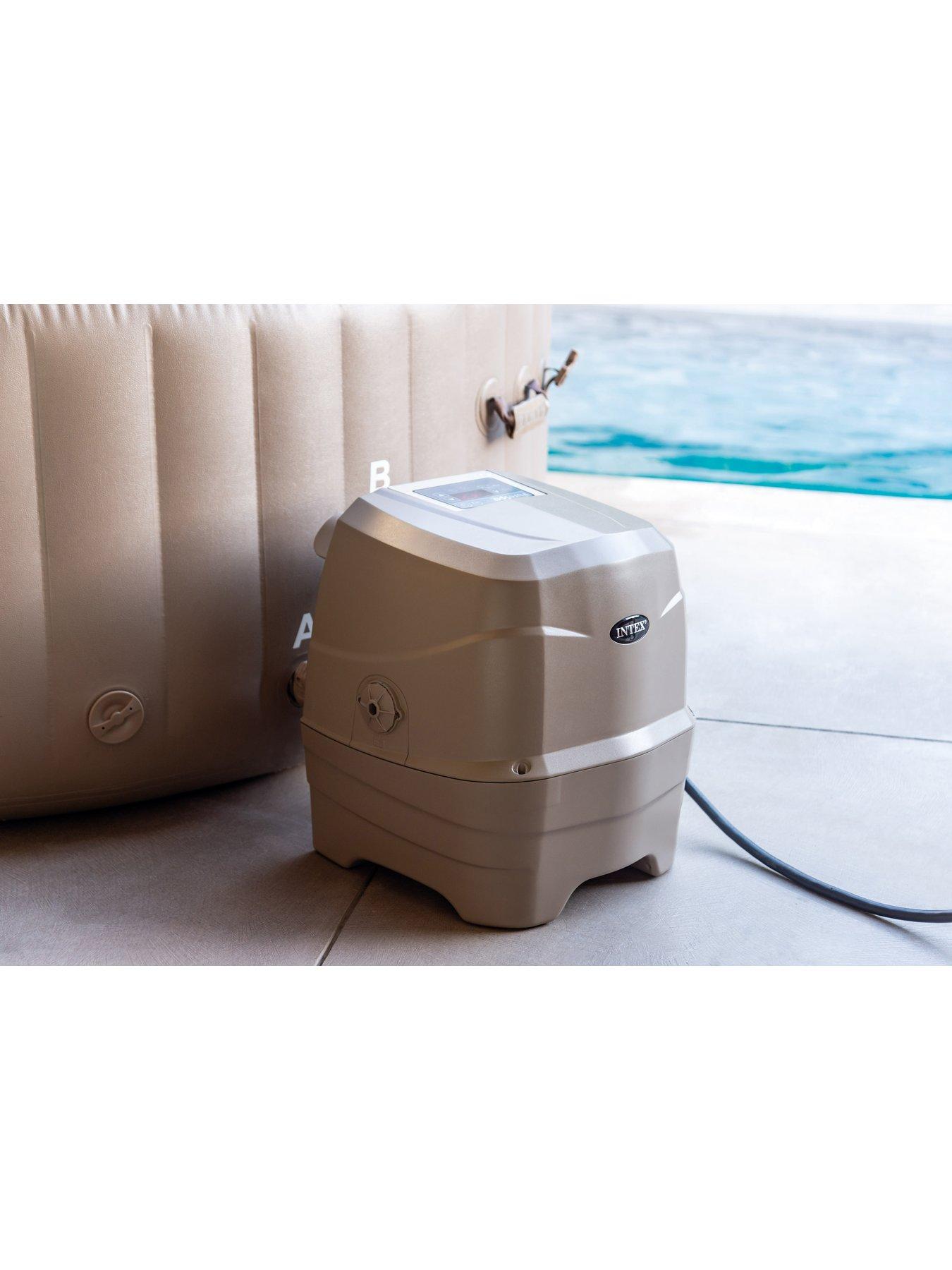 Image 6 of 7 of Intex PureSpa Bubble Round (8 Person) Inflatable Spa