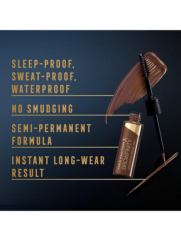 Image 4 of 5 of Max Factor MF Browfinity&nbsp;Longwear&nbsp;Brow&nbsp;Tint&nbsp;Eyebrow Gel