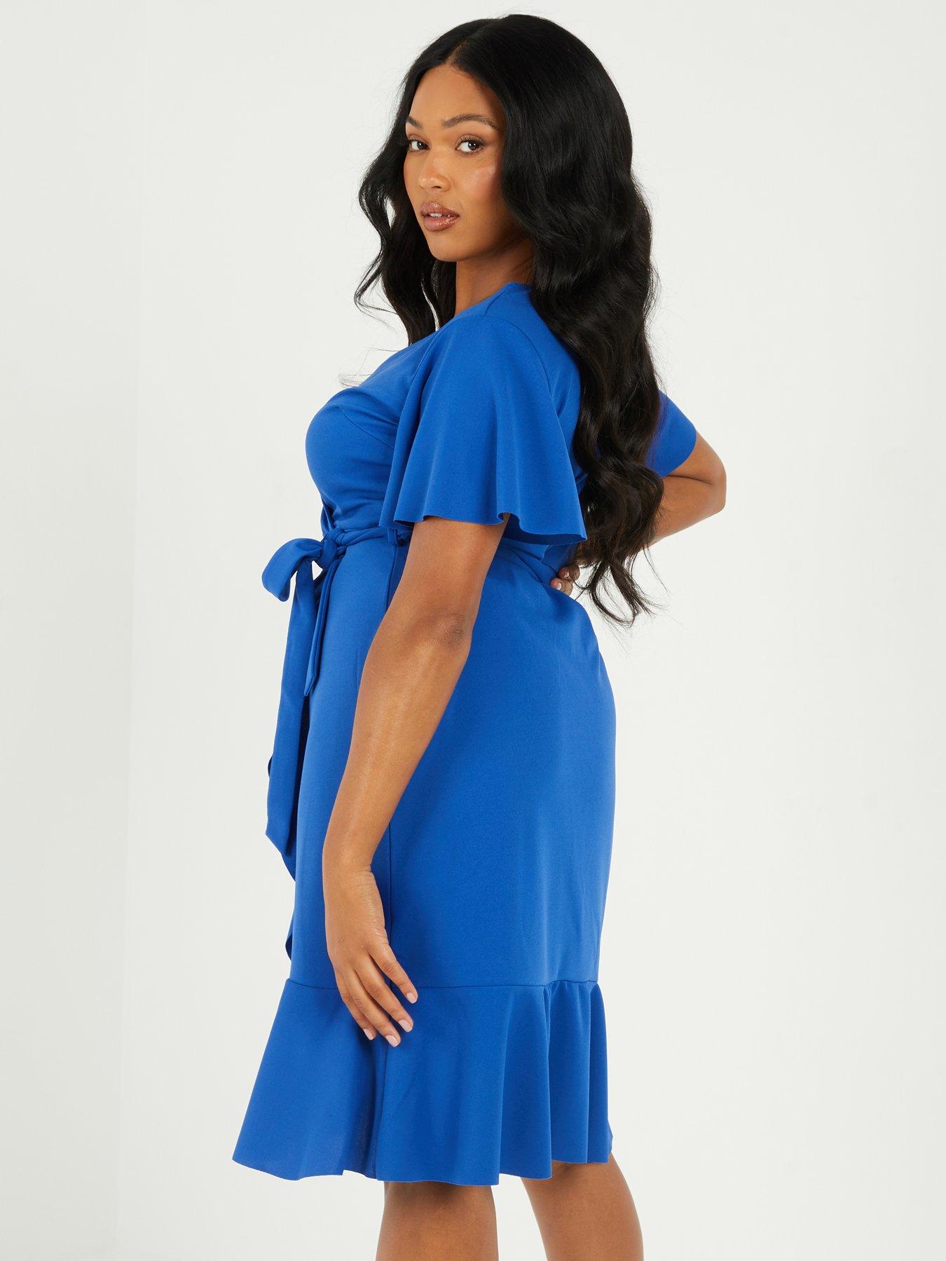 royal blue spring dress