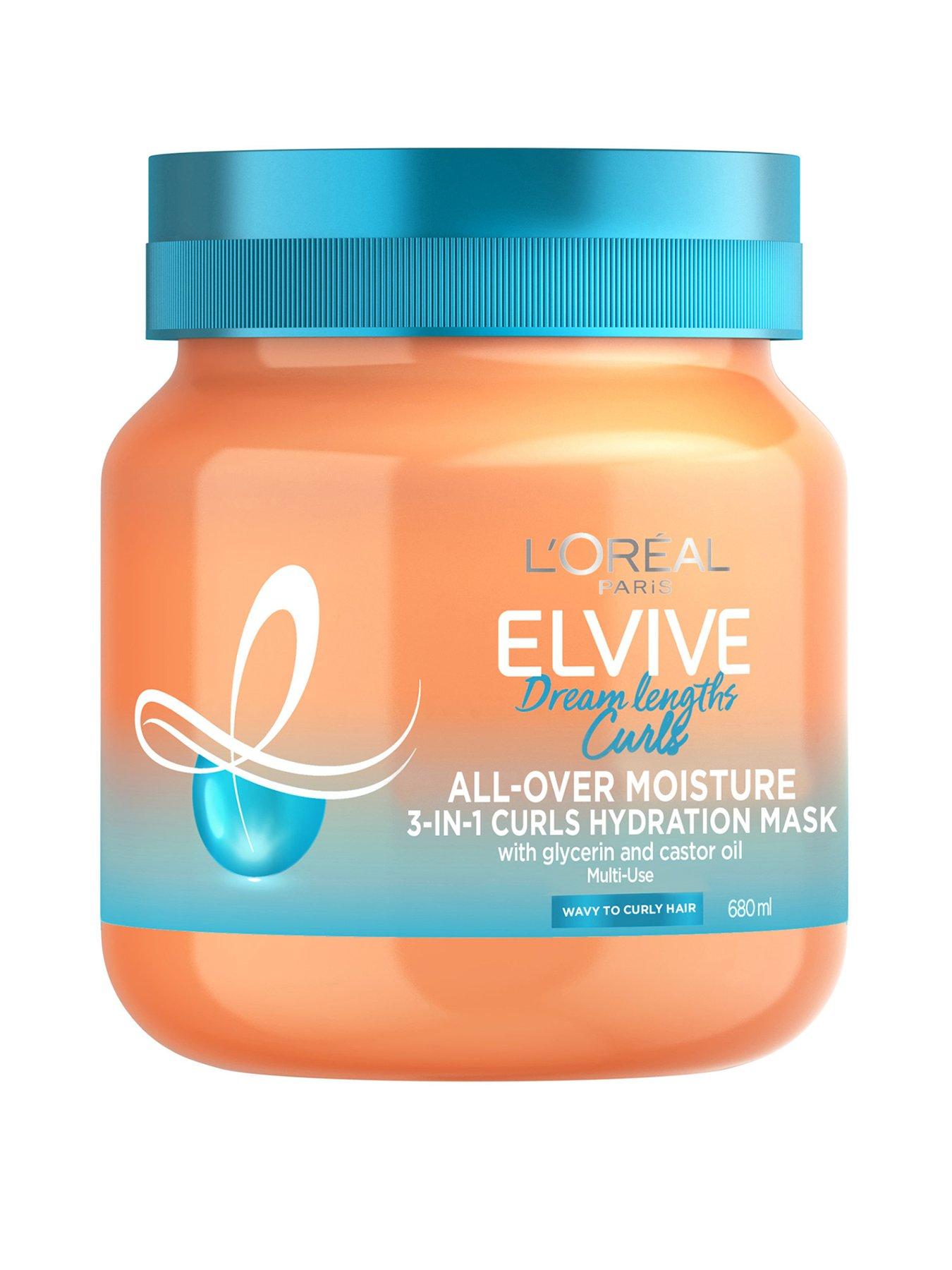 undefined Elvive Dream Lengths 3-in-1 Curls Hydration Mask For Wavy to Curly Hair - 680ml