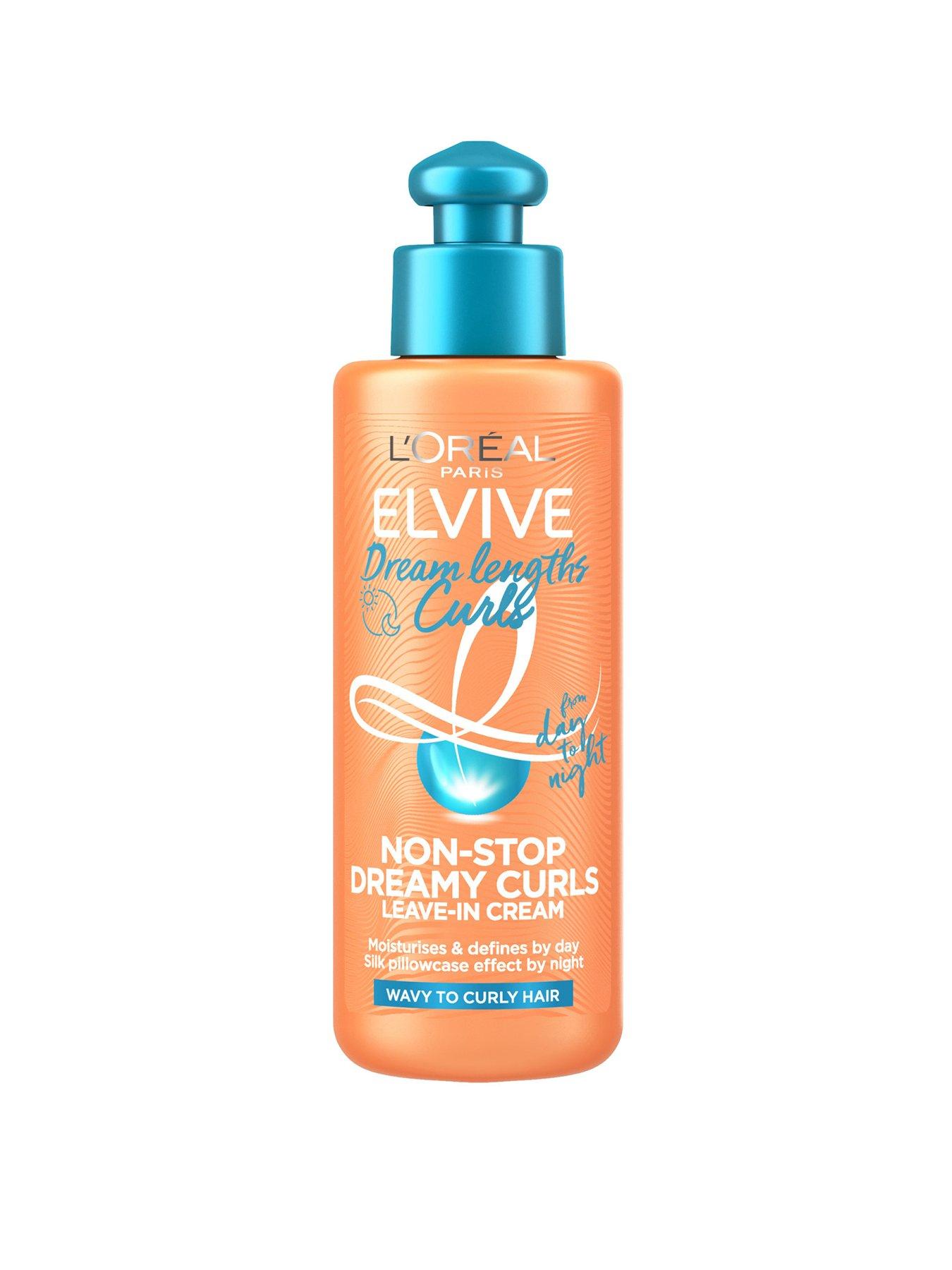 L'Oreal Paris Elvive Dream Lengths Curls Leave-in Cream (For Curly to Wavy Hair) - 200ml, One Colour, Women