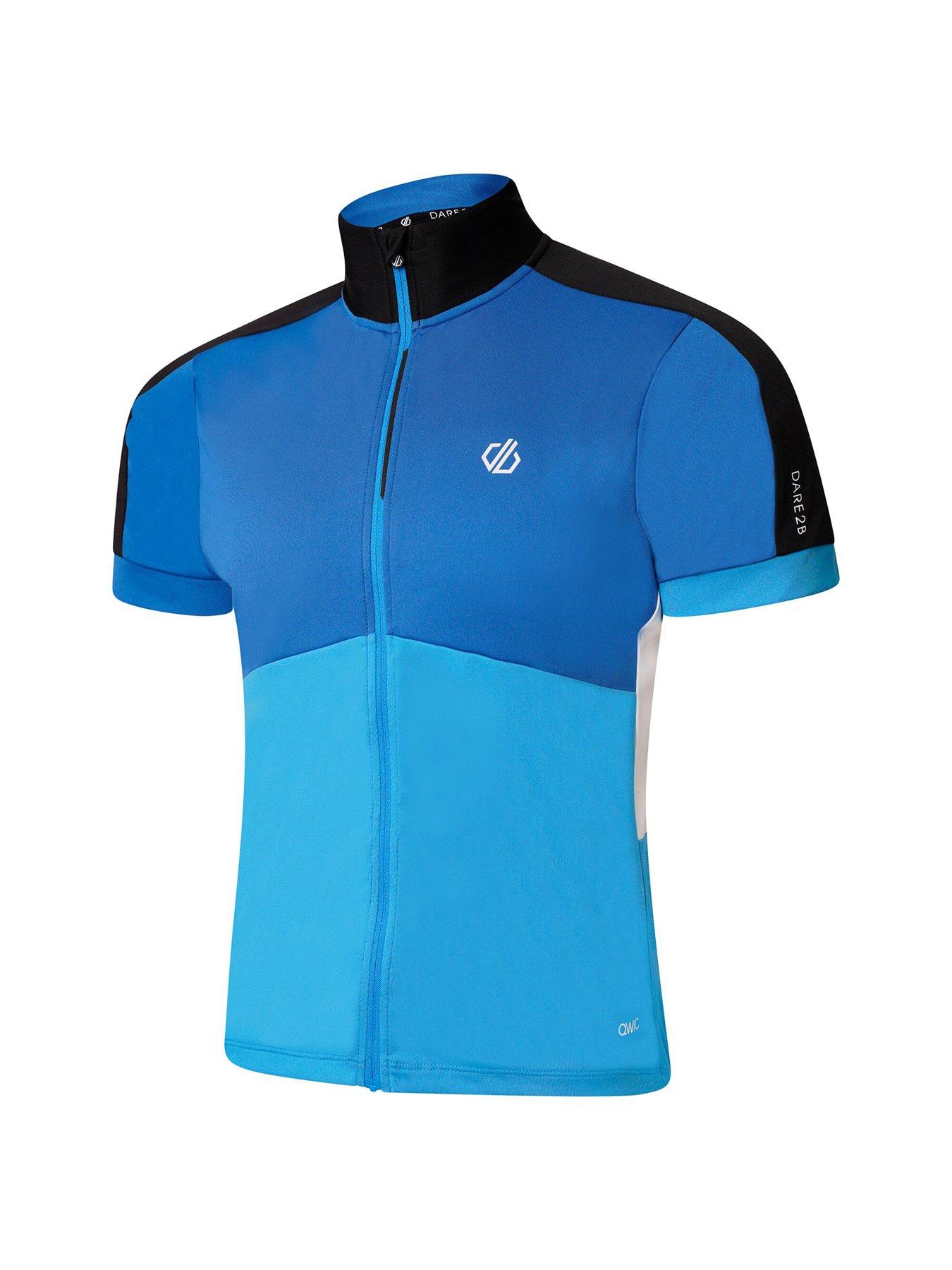  PROTRACTION II BLUE MENS CYCLING JERSEY
