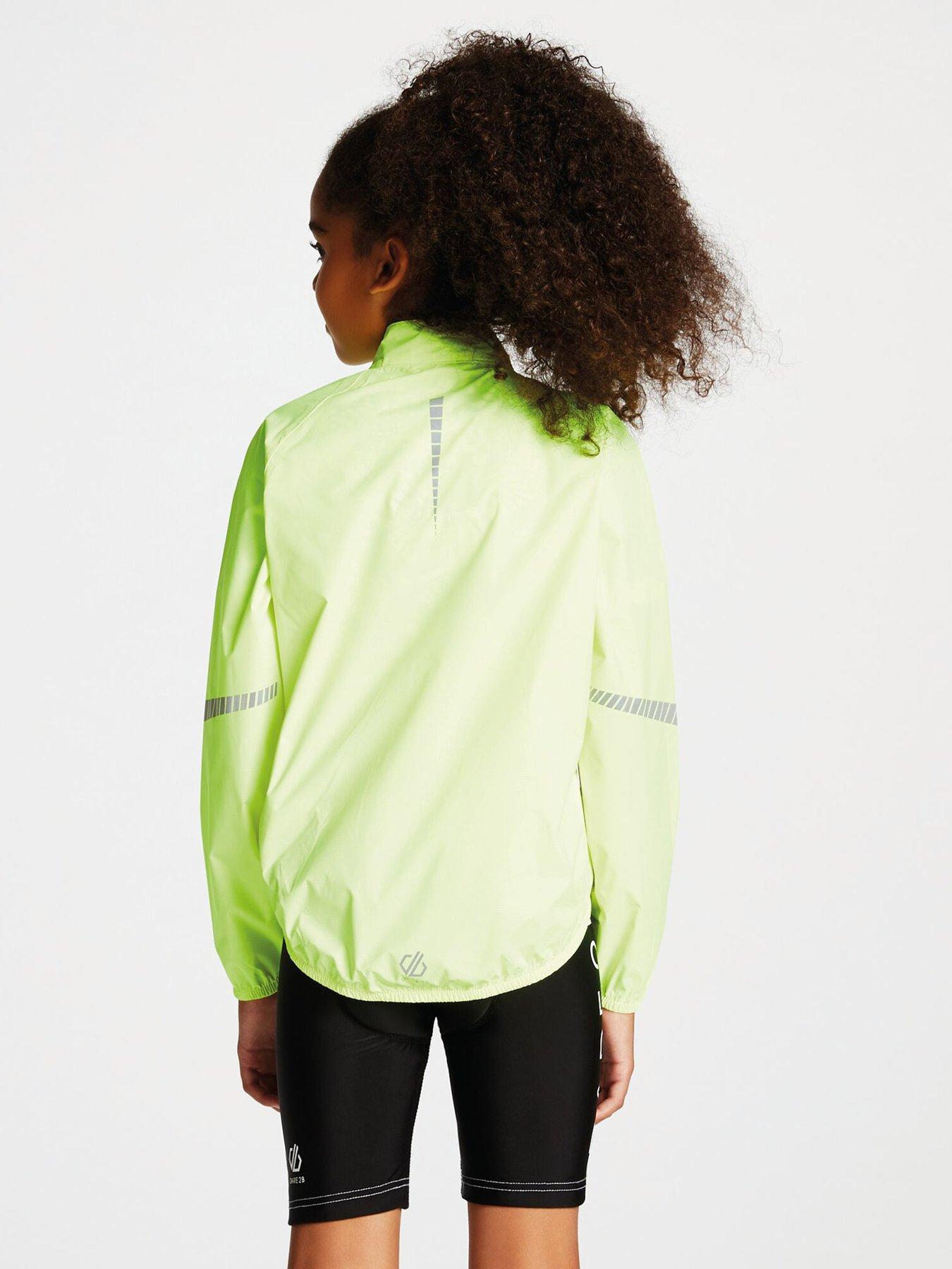 Sportswear Cordial Childrens Unisex Yellow Cycling Jacket