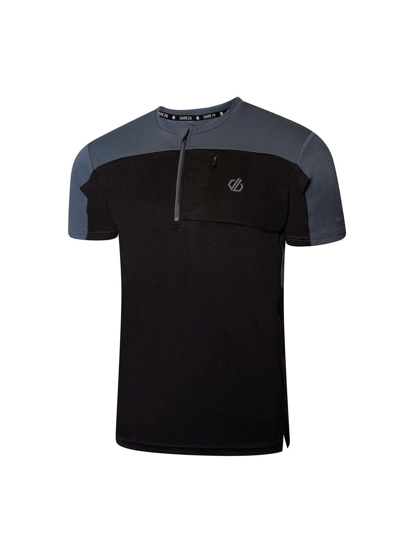 ACES III SHORT SLEEVE MENS BLACK CYCLING JERSEY