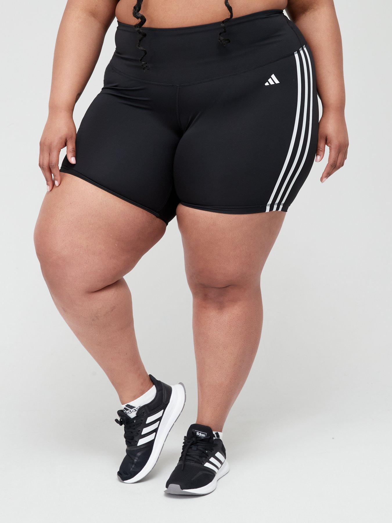 High waisted shorts plus size uk clearance
