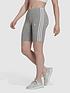  image of adidas-sportswear-womens-3-stripe-shorts-nbsp--grey