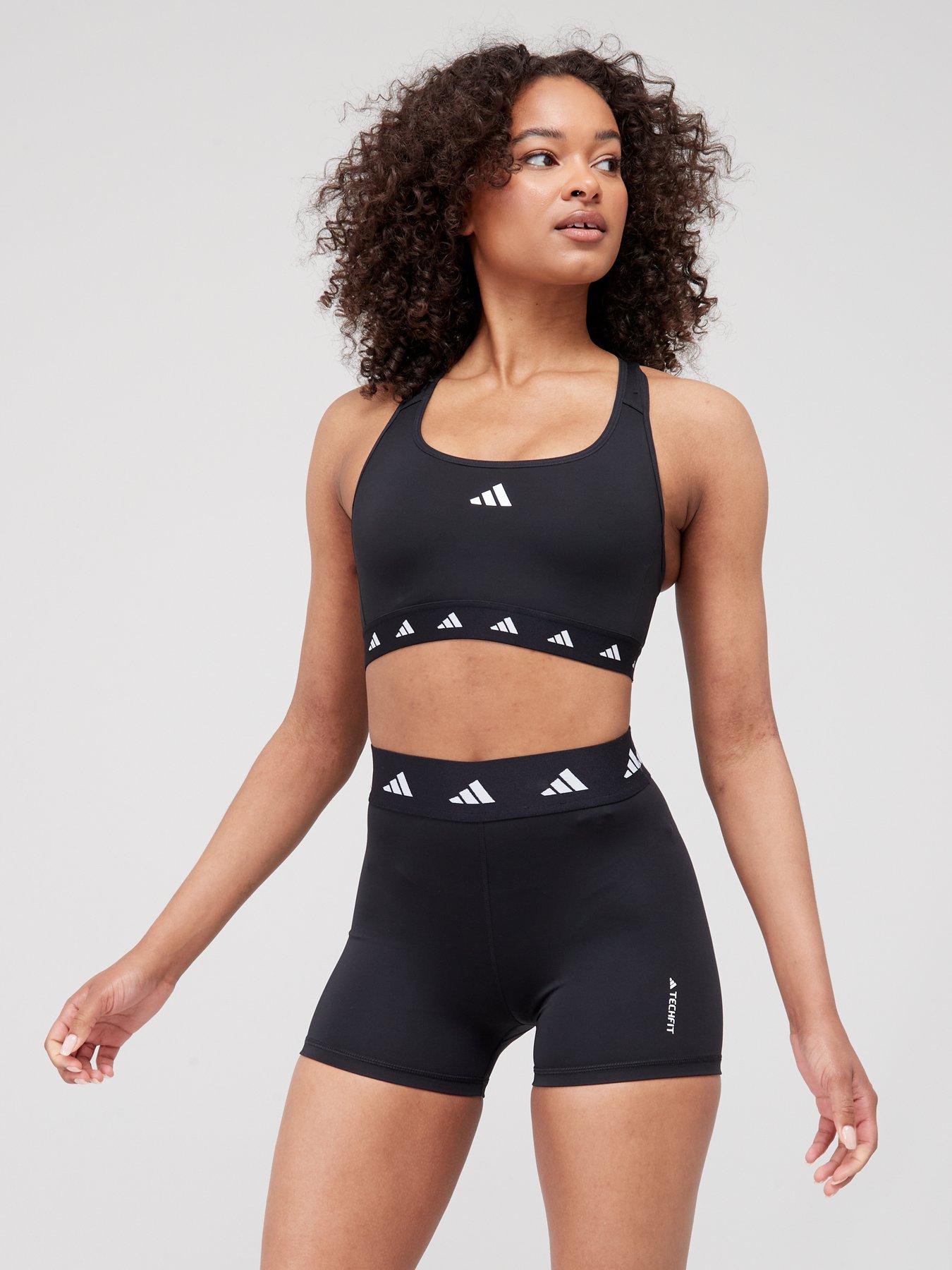 Adidas Women's Techfit Sports Bra, Black 