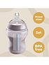  image of tommee-tippee-closer-to-nature-baby-bottle-starter-set-pink