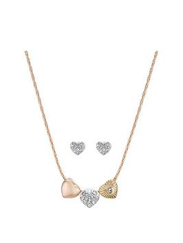 buckley london with love earring and pendant set
