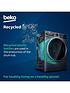  image of beko-freestanding-10kg-1400rpm-washing-machine-with-recycledtub-white
