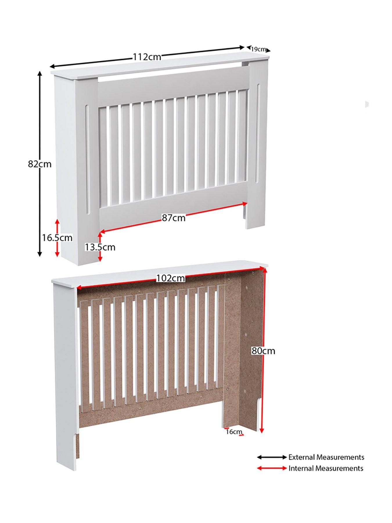 Image 6 of 6 of Vida Designs Chelsea Medium Radiator Cover