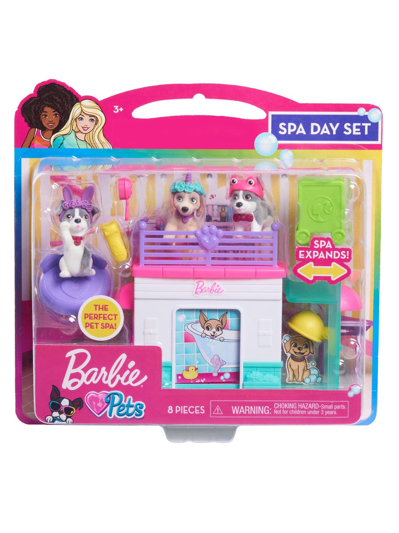 Barbie pet hot sale set