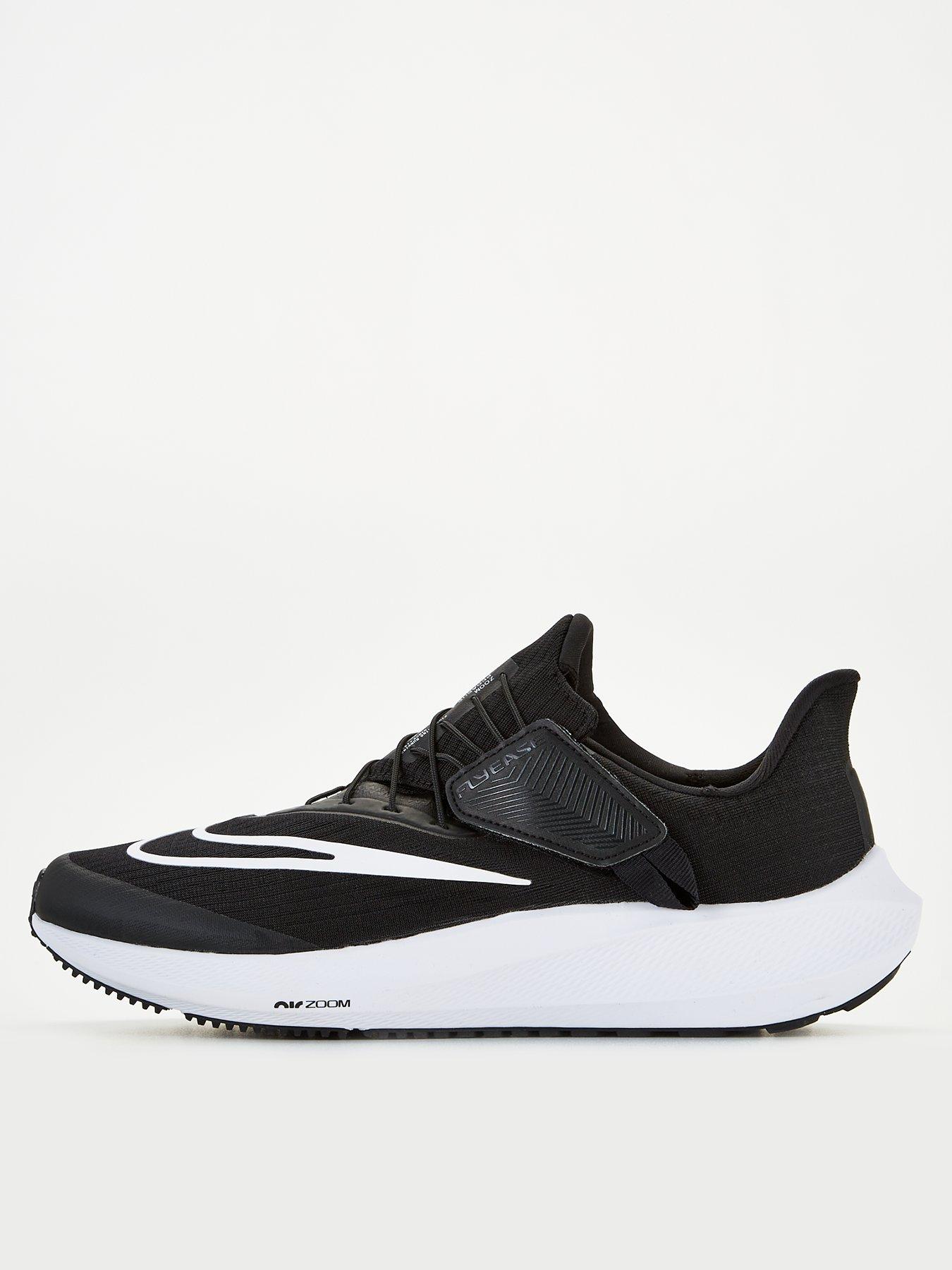 Nike Men s Air Zoom Pegasus 39 Flyease Trainers BLACK WHITE